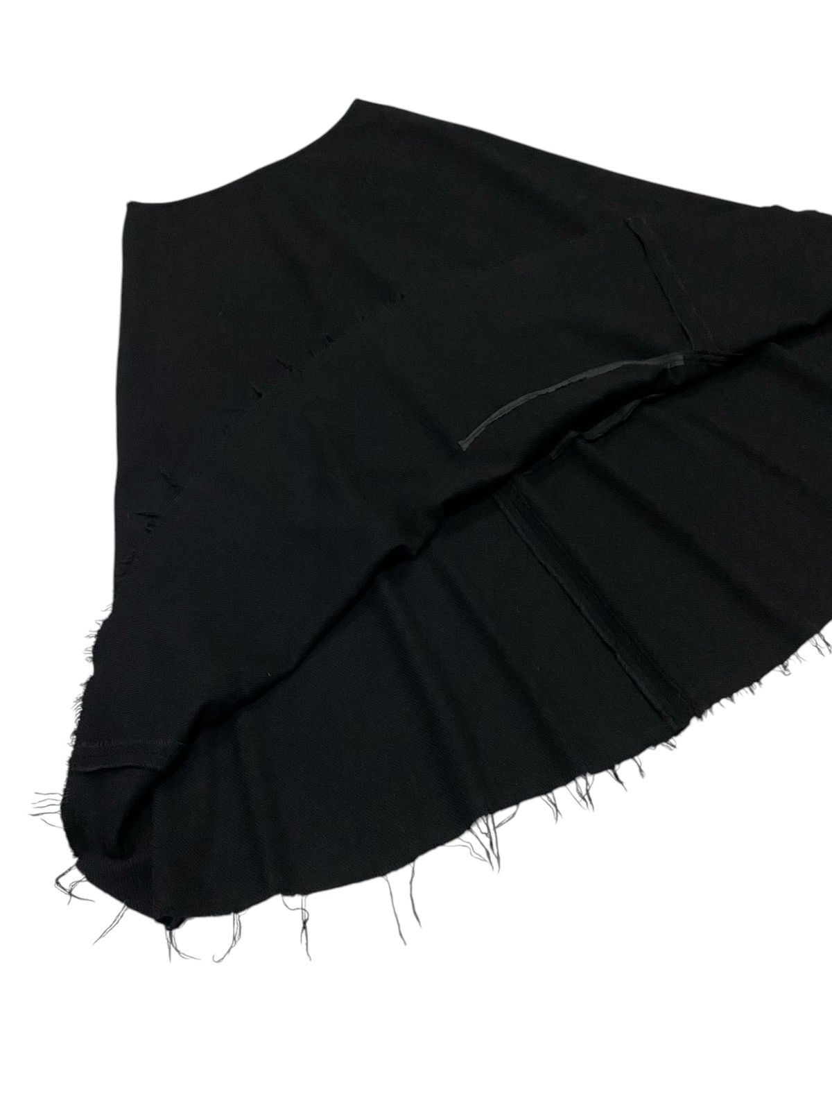 Comme des Garcons Tricot Comme Des Garçons AD2002 Wool Hem Faux Fur Skirt Size 26" / US 2 / IT 38 - 6 Thumbnail