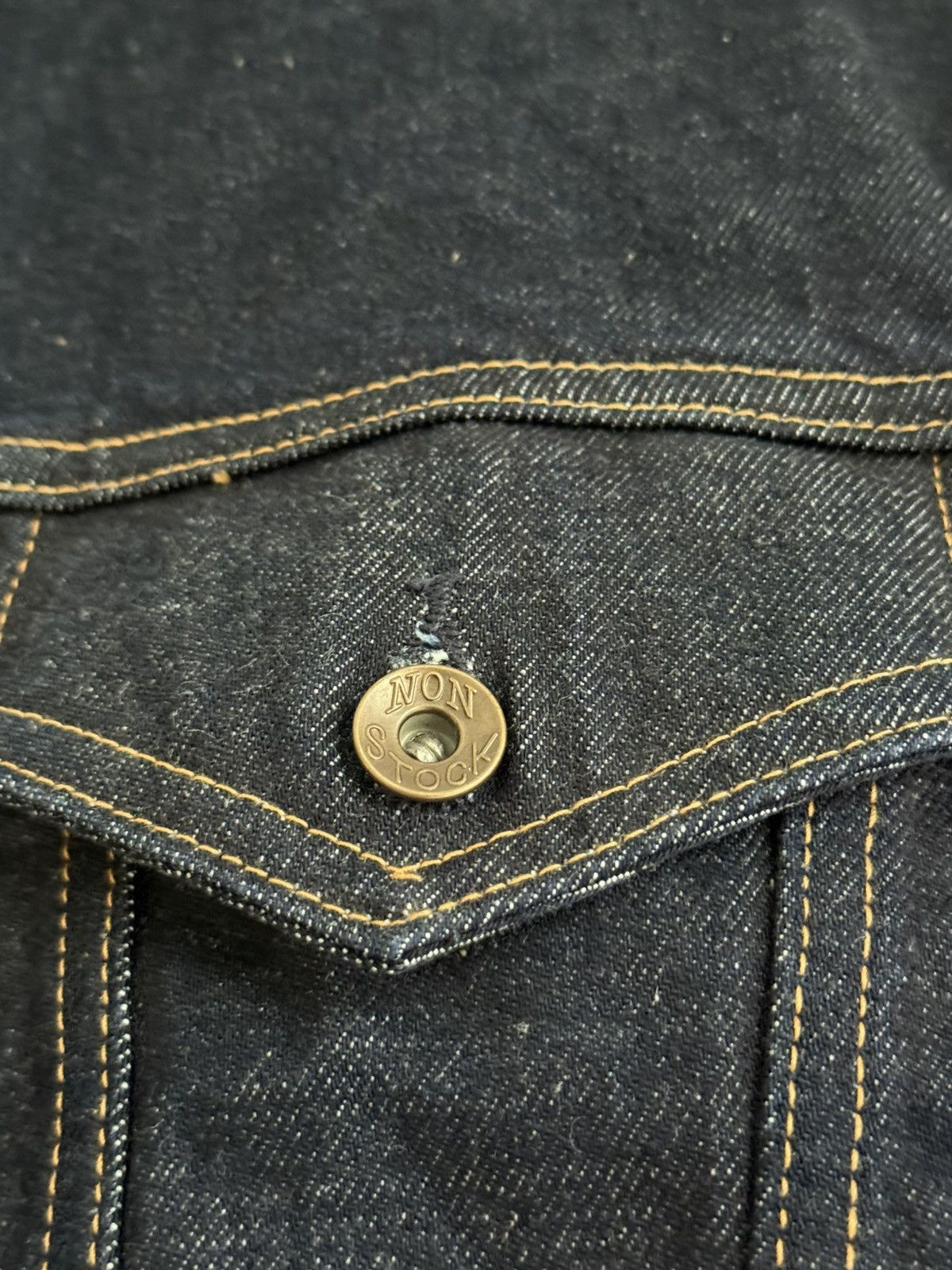 Bronson MFG. CO. Bronson Non Stock Selvedge Japan 🇯🇵 MFG.CO. Denim Jacket Sz M Size US L / EU 52-54 / 3 - 8 Thumbnail