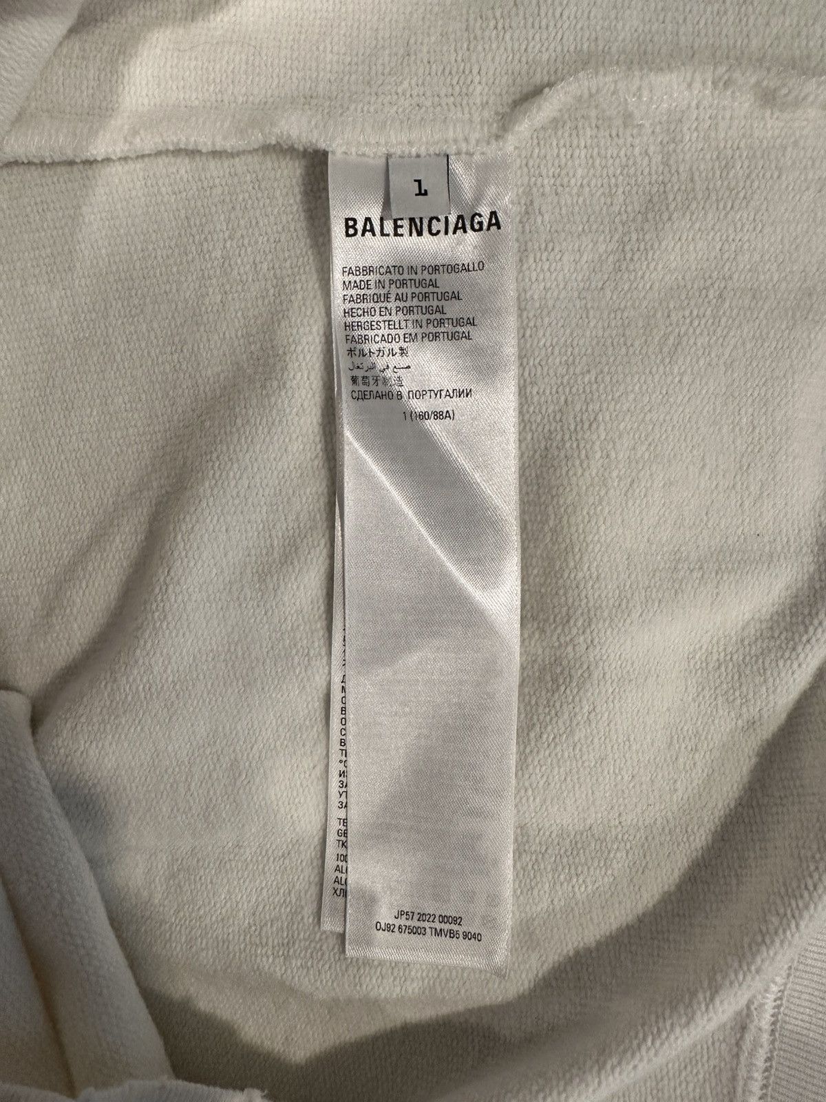 Balenciaga Balenciaga Brush Paint Hoodie Size 1 Size US S / EU 44-46 / 1 - 6 Thumbnail