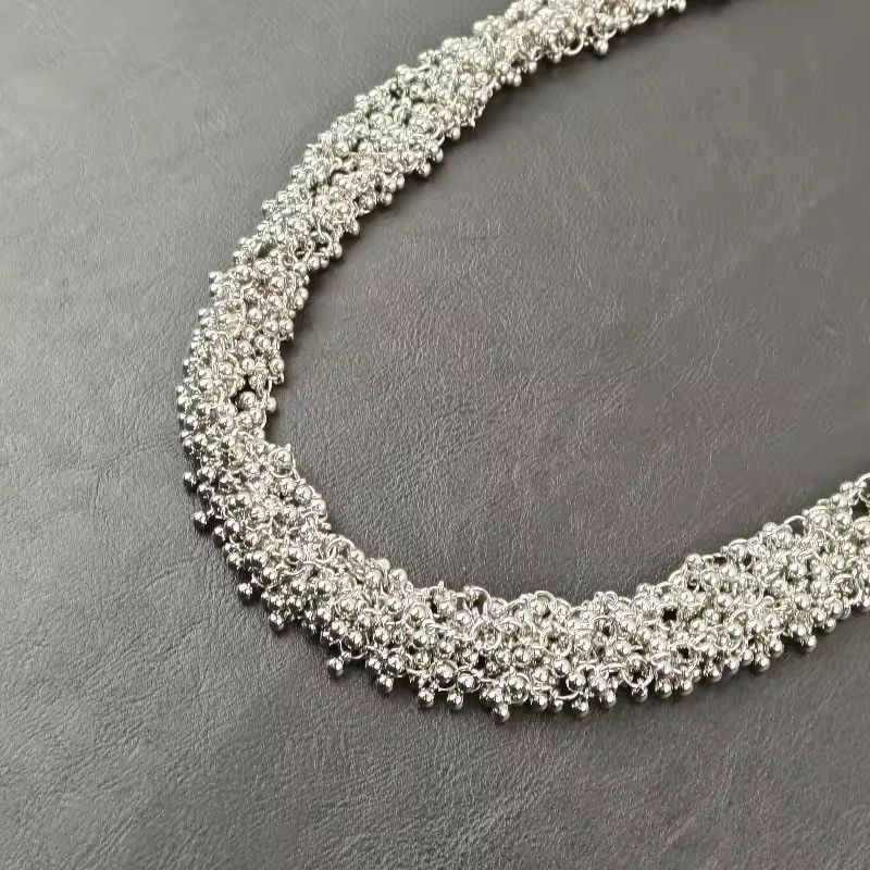 Jewelry Rhinestone Knot Pendant Punk Wallet Pocket Chain Size ONE SIZE - 2 Thumbnail