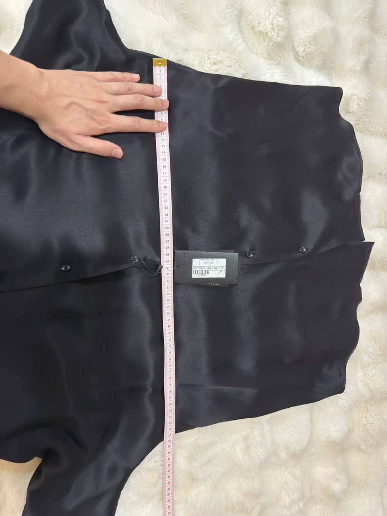 Saint Laurent Paris Saint Laurent Paris size 37 Show style ribbon silk shirt 2 Size US M / EU 48-50 / 2 - 8 Thumbnail