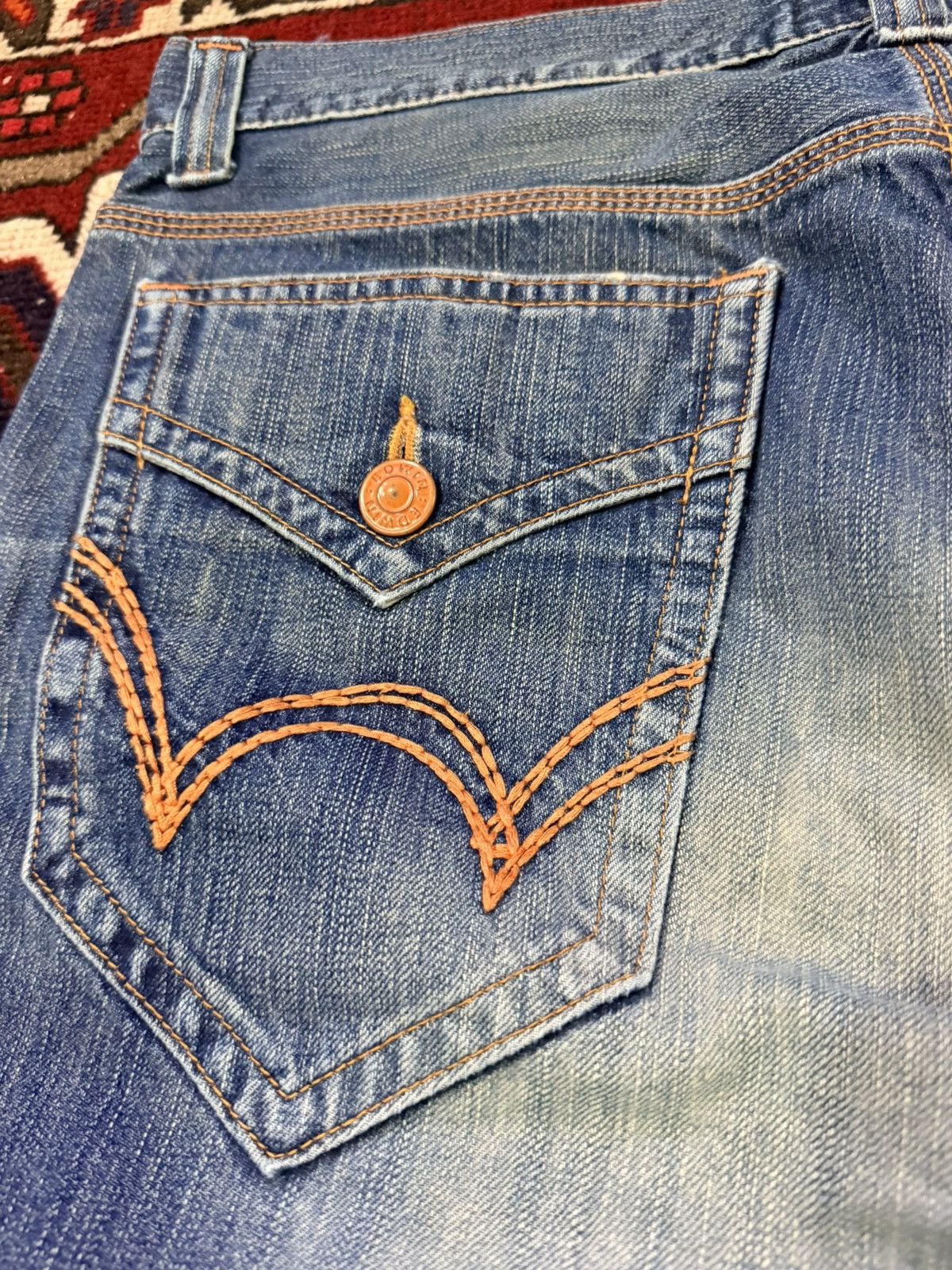 Edwin Vintage Distressed Edwin 403 XVS Denim Japanese Brand Size US 38 / EU 54 - 5 Thumbnail