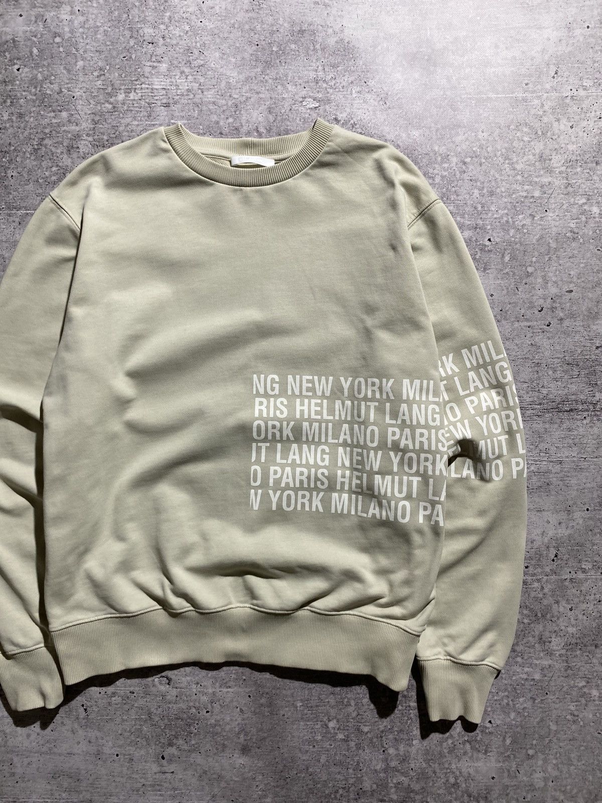 Helmut Lang Helmut Lang monogram sweatshirt Size US M / EU 48-50 / 2 - 7 Thumbnail