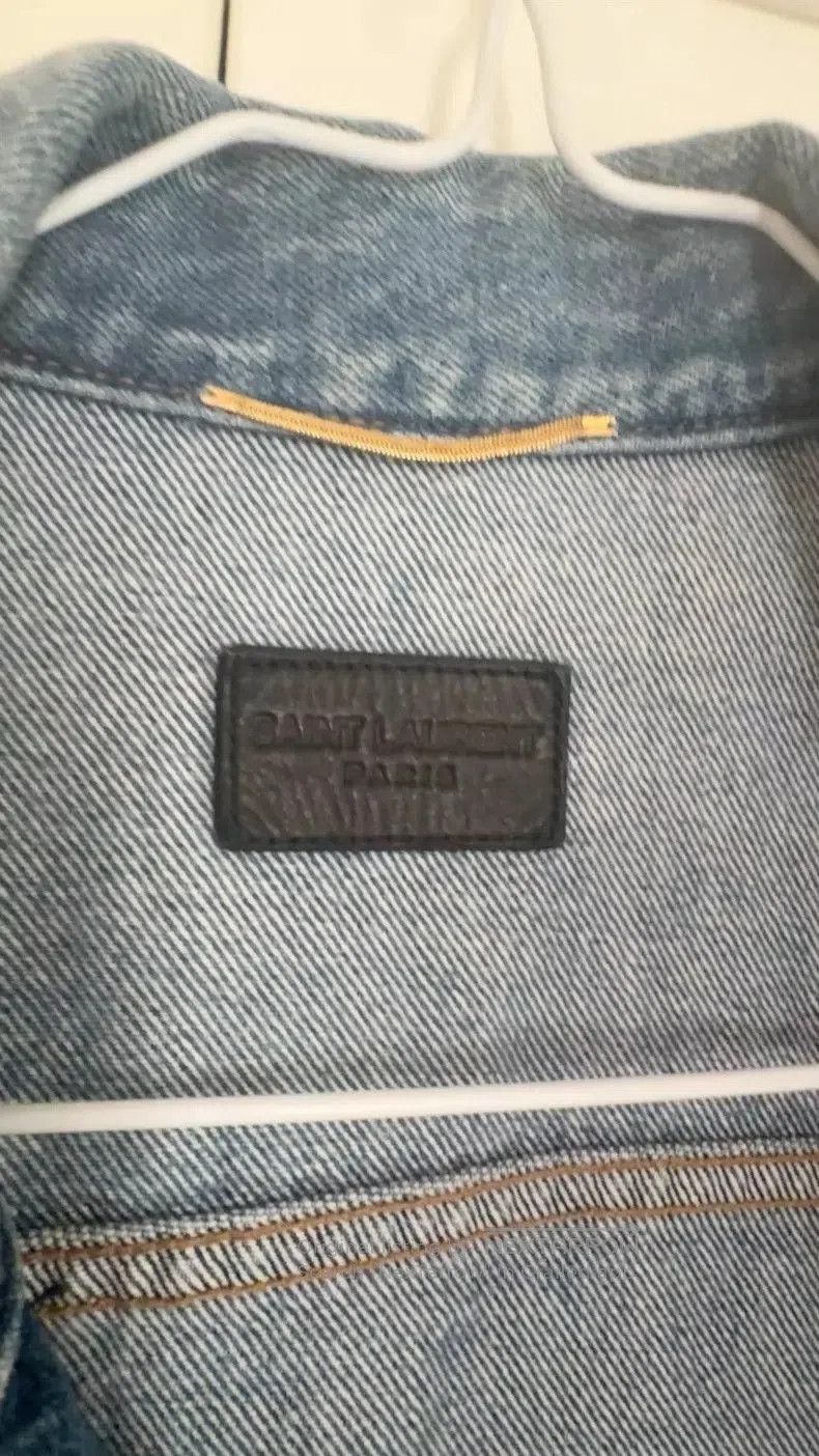 Saint Laurent Paris Saint Laurent Denim Jacket S. Size US S / EU 44-46 / 1 - 4 Thumbnail