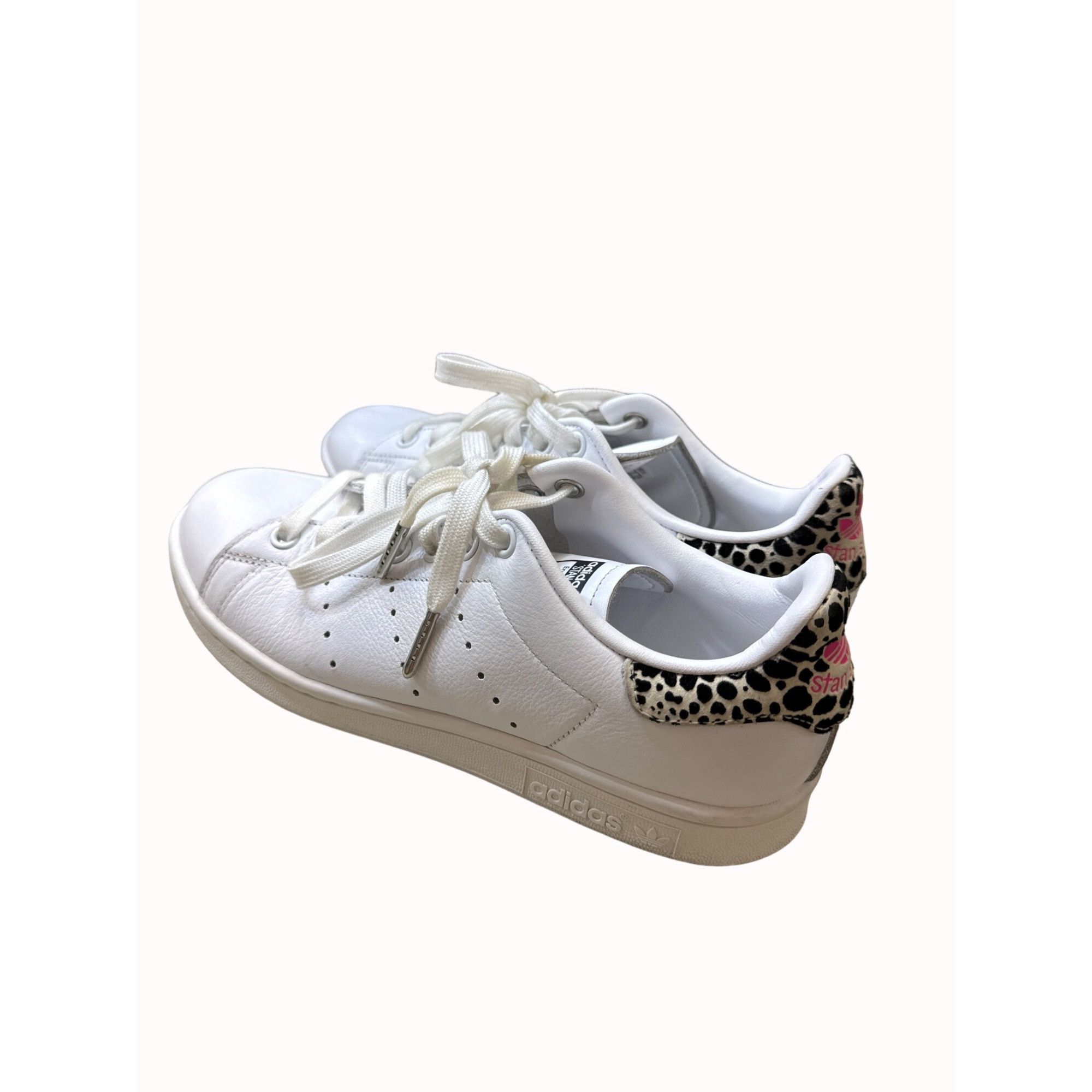 Adidas Adidas Stan Smith Leopard print women’s white shoe sneakers Size US 6.5 / IT 36.5 - 6 Thumbnail