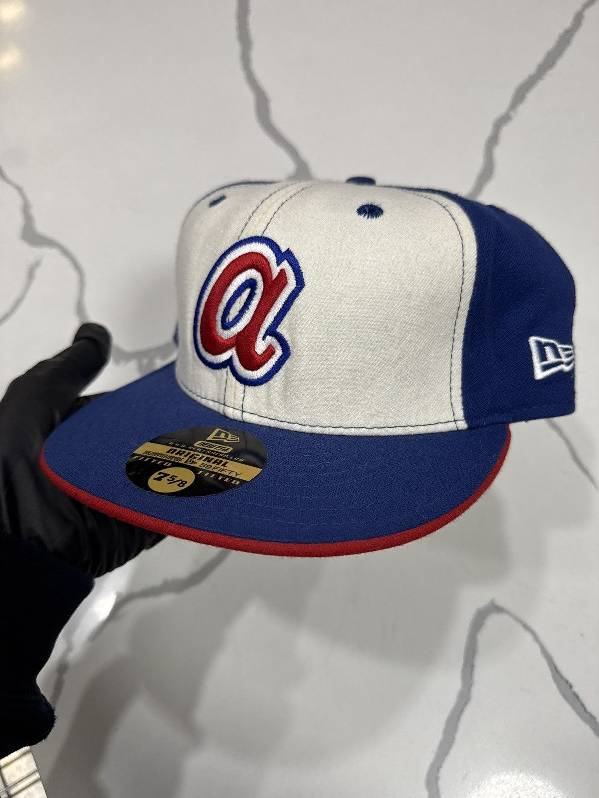 New Era Vintage Atlanta’s Braves New Era Fitted Baseball Cap Size ONE SIZE - 2 Thumbnail