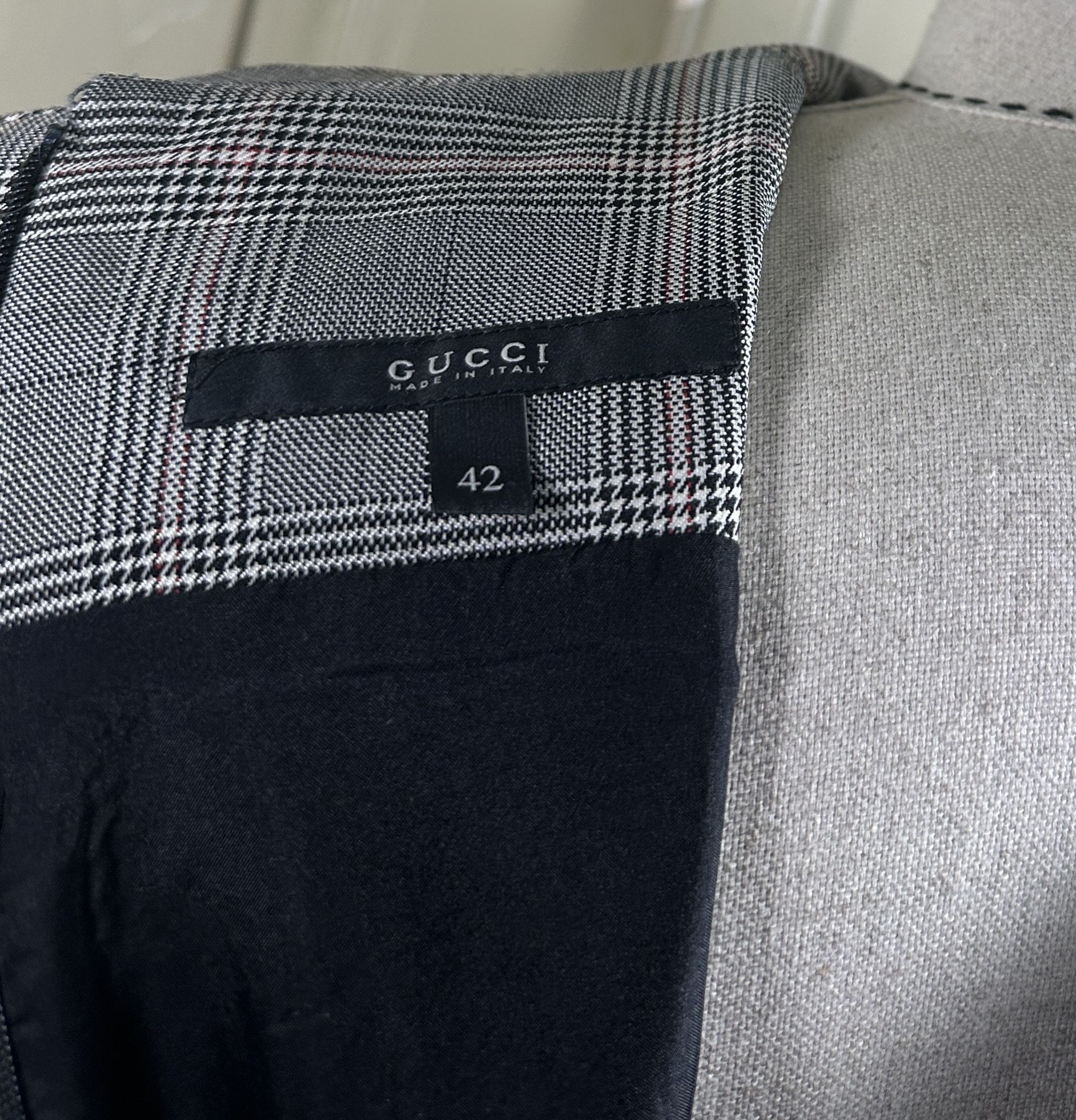 Gucci Wool tartan dress Size M / US 6-8 / IT 42-44 - 5 Thumbnail