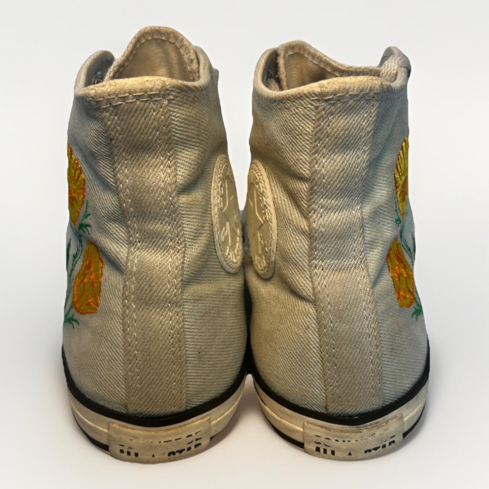 Converse Converse Chuck Taylor Flower Women's Size10 Men Size8 Gray Size US 10 / IT 40 - 3 Thumbnail