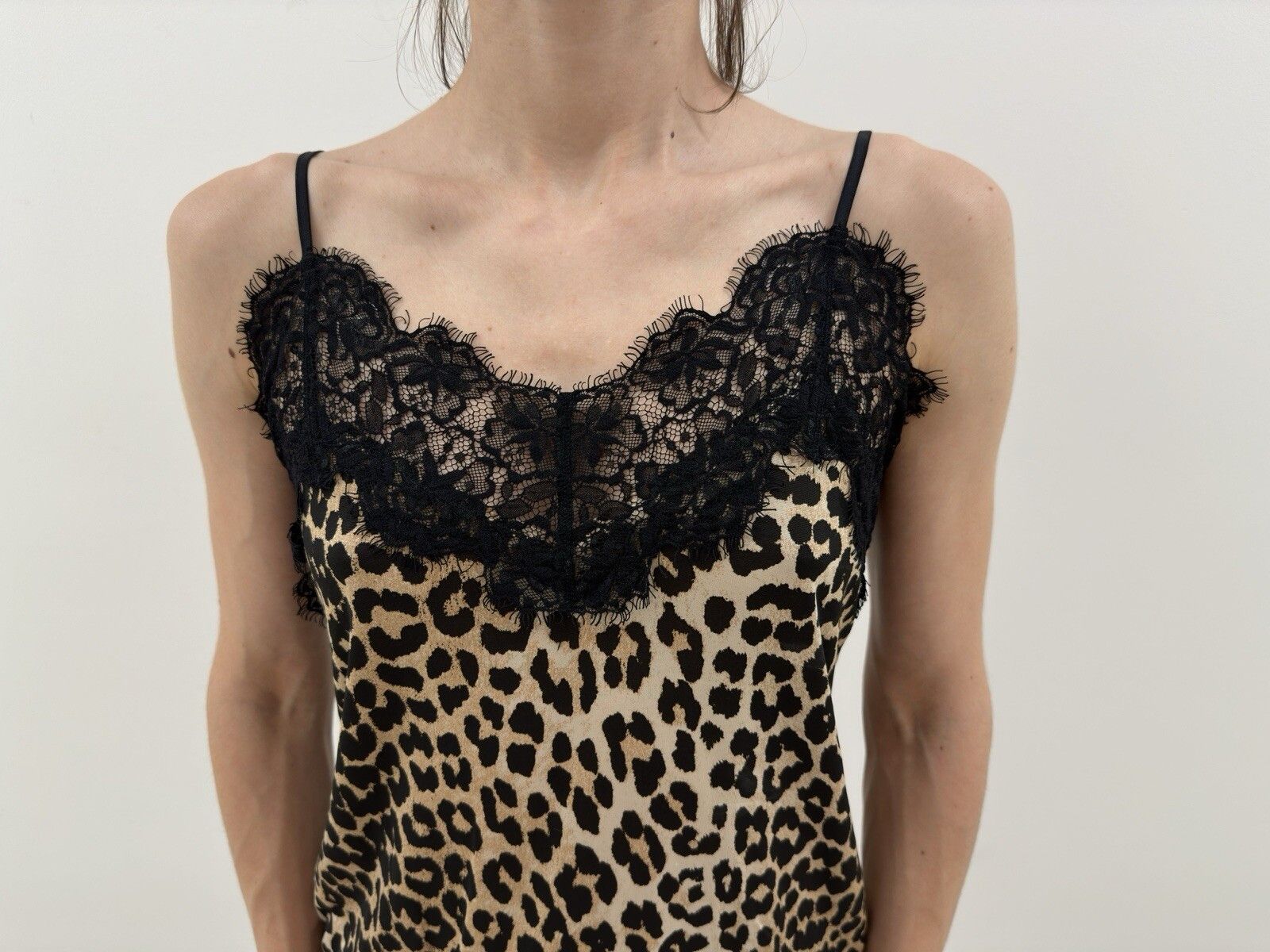 Ganni Ganni Leopard Tank Lace Trim Top size S Size S / US 4 / IT 40 - 4 Thumbnail