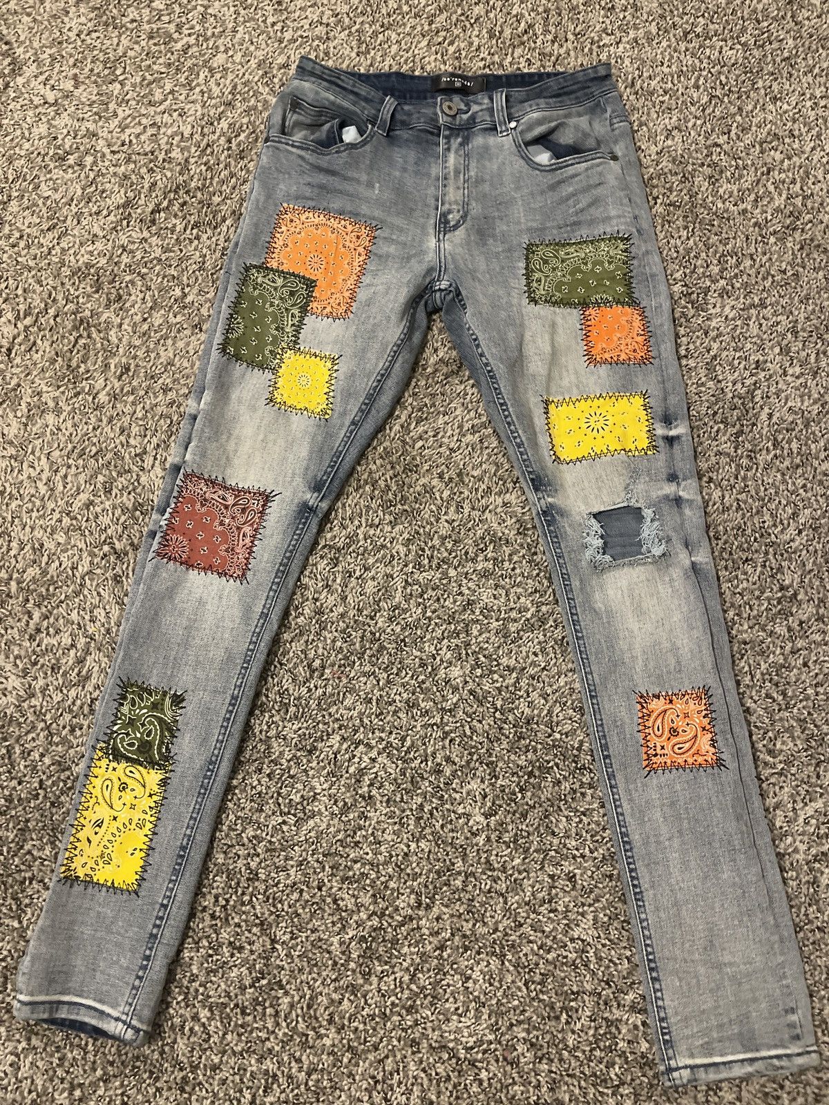 Streetwear Banda serenade jeans | Grailed