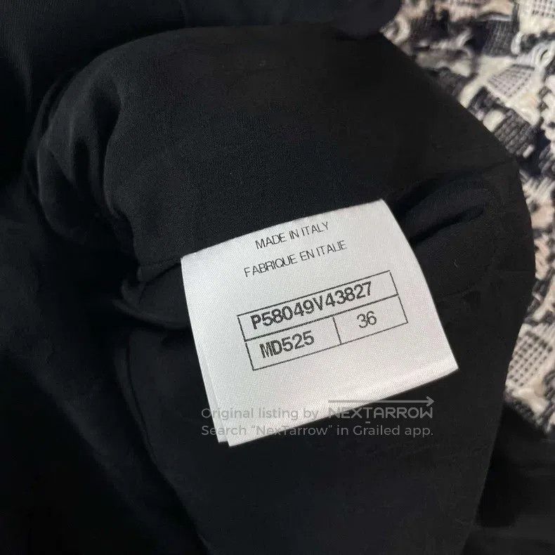 Chanel Chanel Cotton and linen coat Size XS / US 0-2 / IT 36-38 - 6 Thumbnail