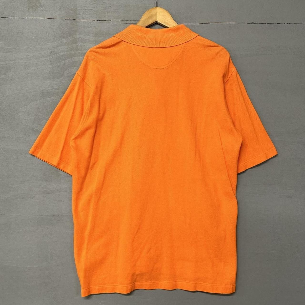 Burberry Vintage Burberry London Orange 100% Cotton Polo Shirt XL Size US XL / EU 56 / 4 - 5 Thumbnail