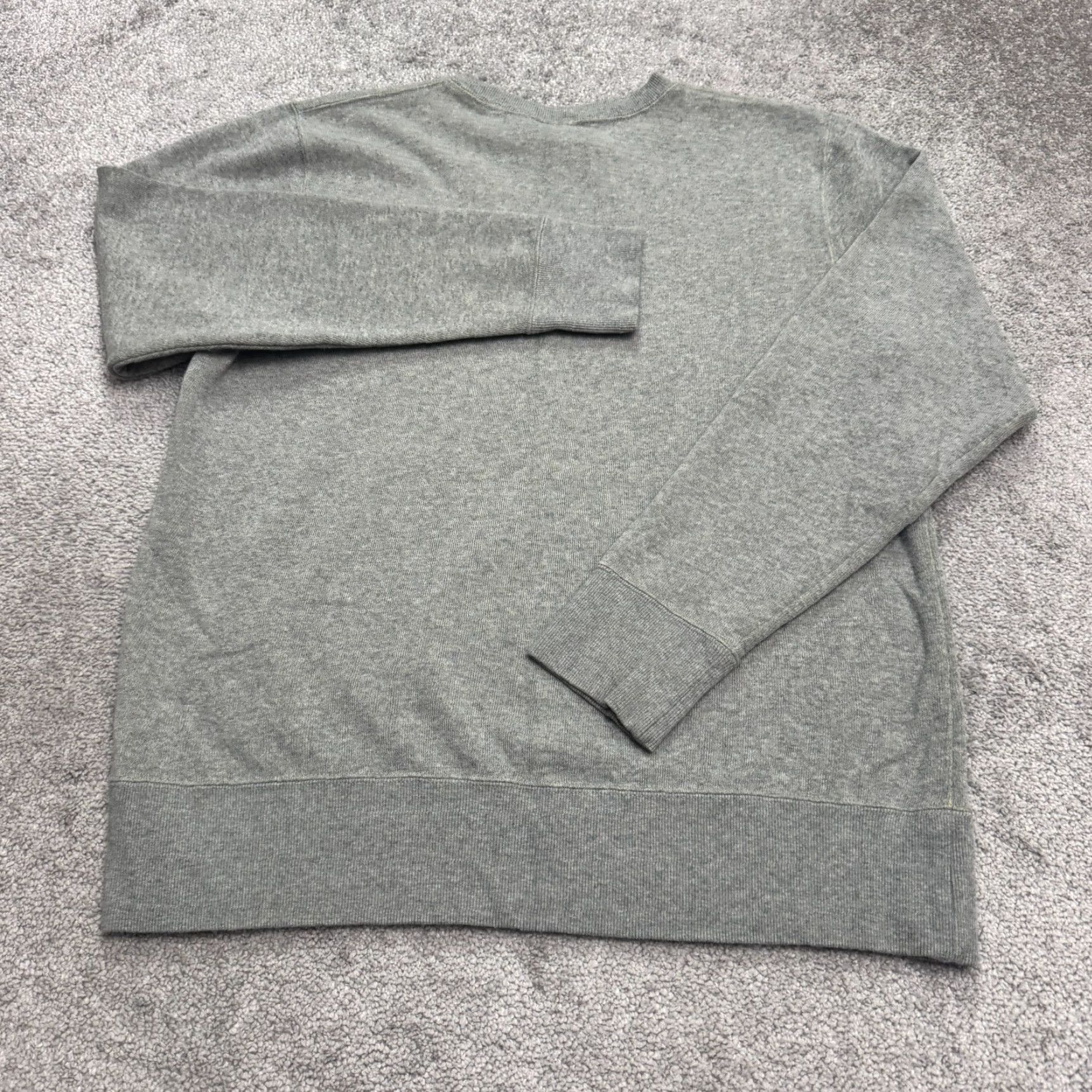 Nike Nike NSW Pullover Sweatshirt Men L Gray Crew Neck Casu al Active Size US L / EU 52-54 / 3 - 2 Thumbnail