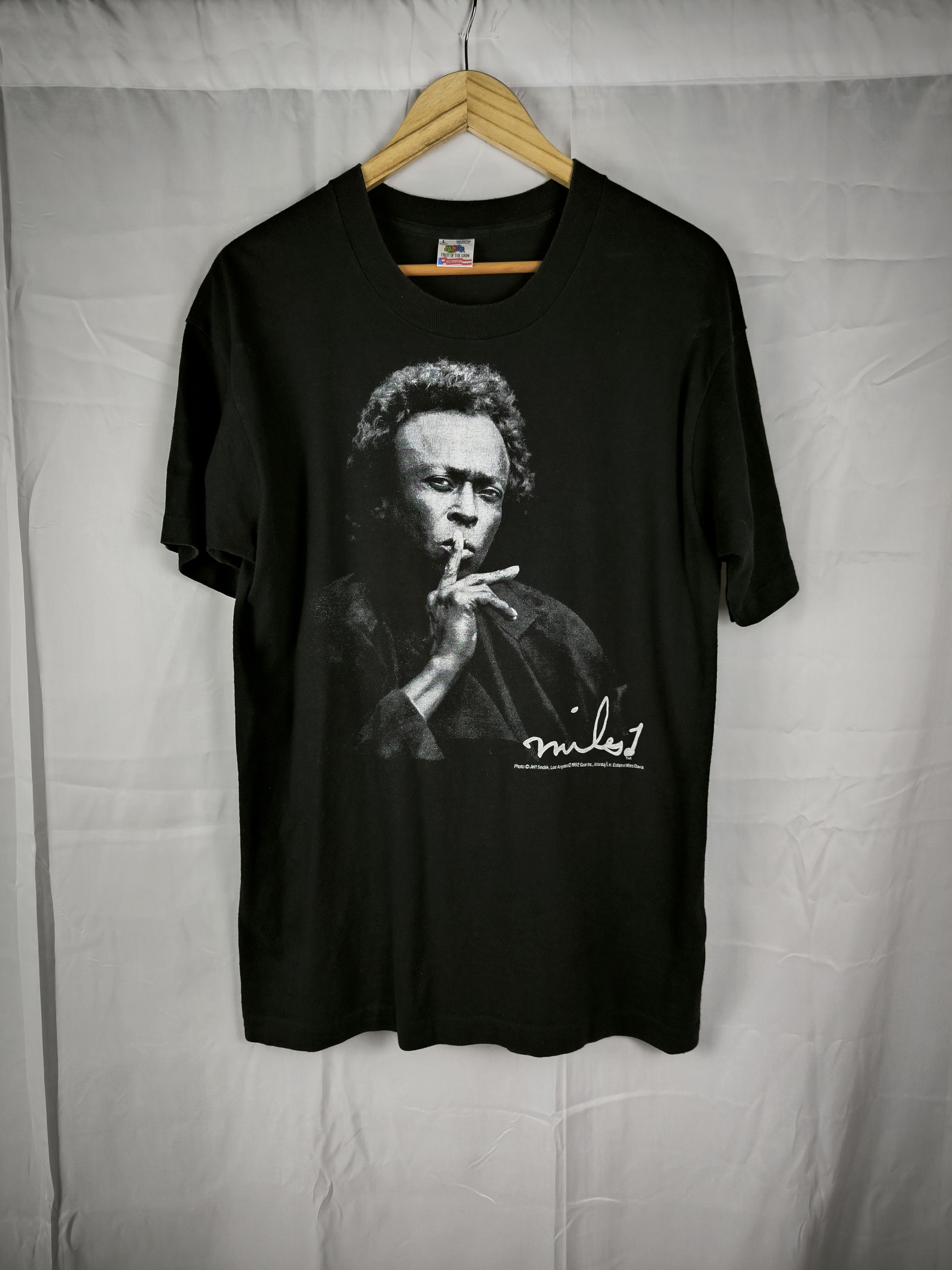 Band Tees 90s Miles Davis Jazz Size US L / EU 52-54 / 3 - 17 Thumbnail