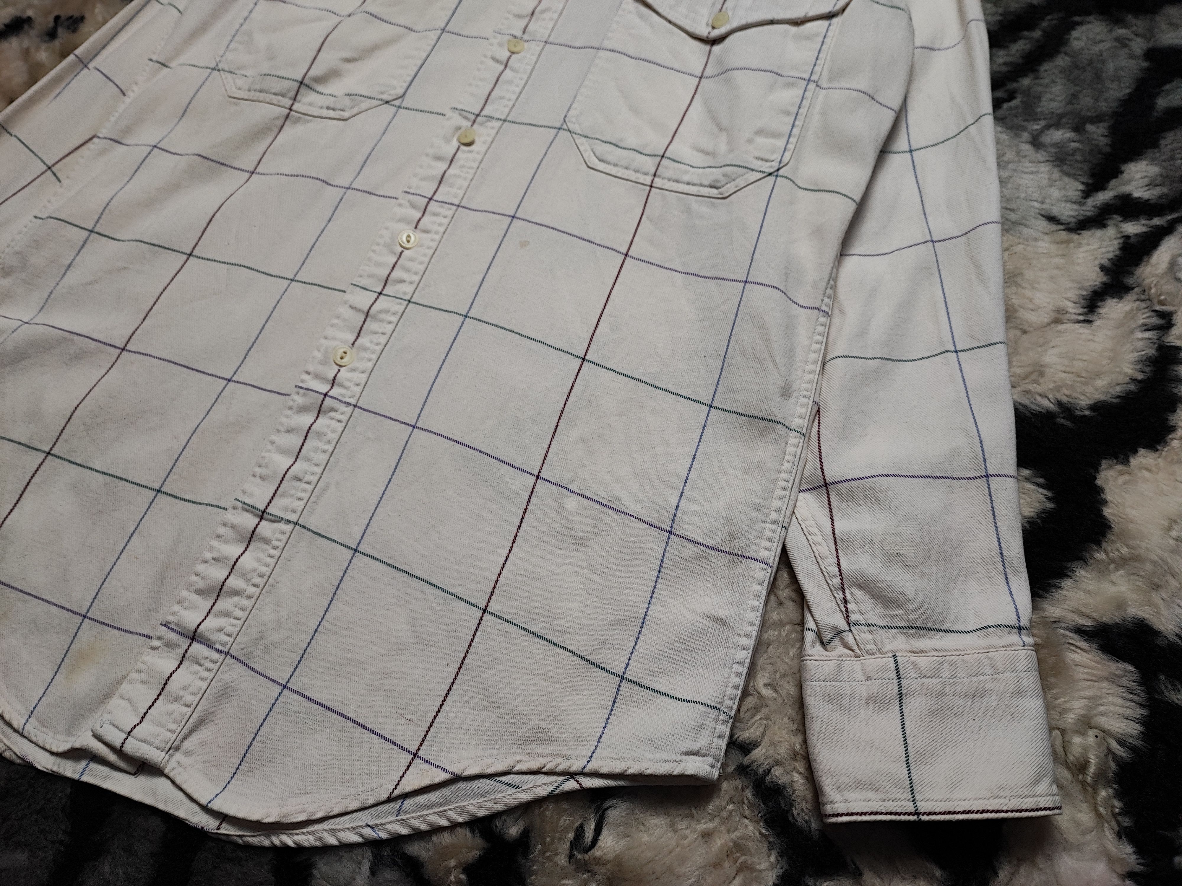 Ralph Lauren Vintage Ralph Lauren Checkered Shirt Size US S / EU 44-46 / 1 - 5 Thumbnail