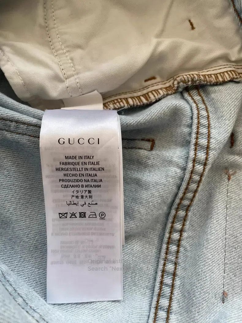 Gucci Gucci Heart Embroidered Flared Jeans. Size US 33 - 8 Thumbnail