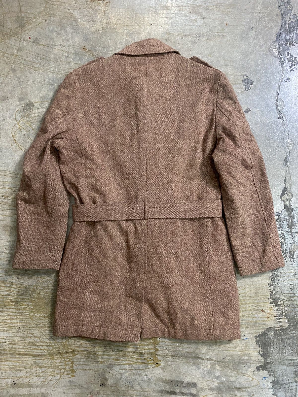 Yohji Yamamoto Vtg Yohji Yamamoto Wool Trench jacket Size US M / EU 48-50 / 2 - 7 Thumbnail