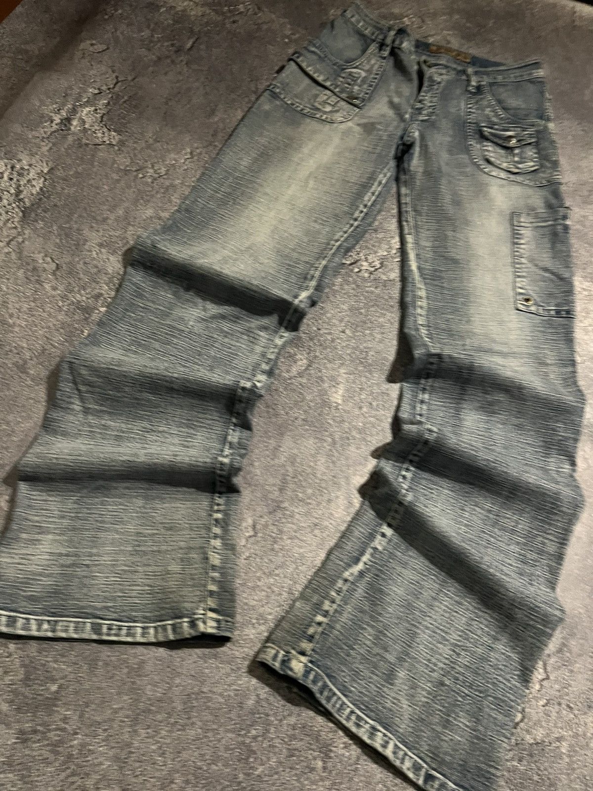 Japanese Brand Glamour Sexy Flared Underground / Archive If 6 Was 9 Style Size US 28 / EU 44 - 2 Thumbnail