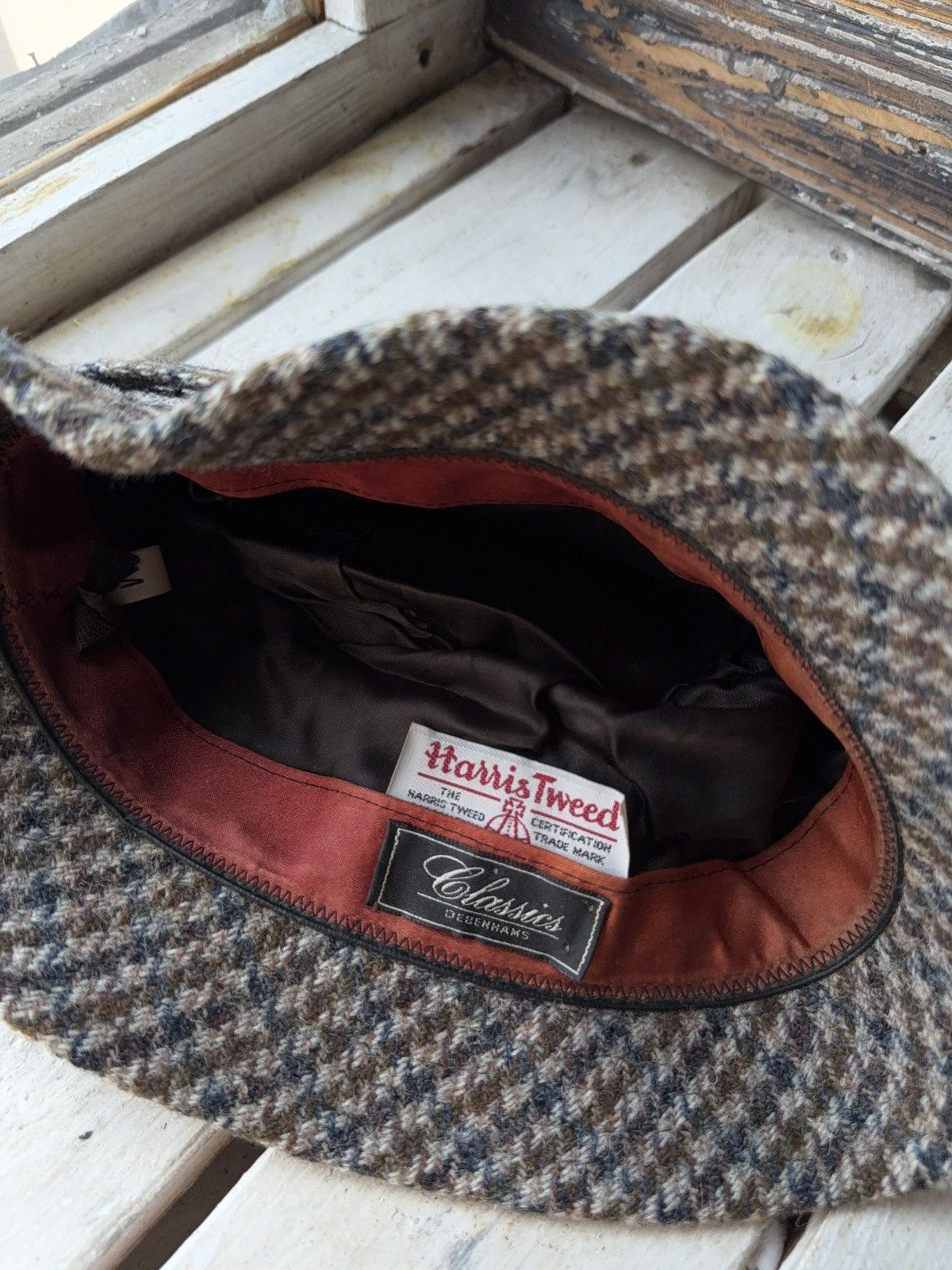 Harris Tweed Harris Tweed Bucket Hat by Debenhams Classics M Size ONE SIZE - 6 Thumbnail