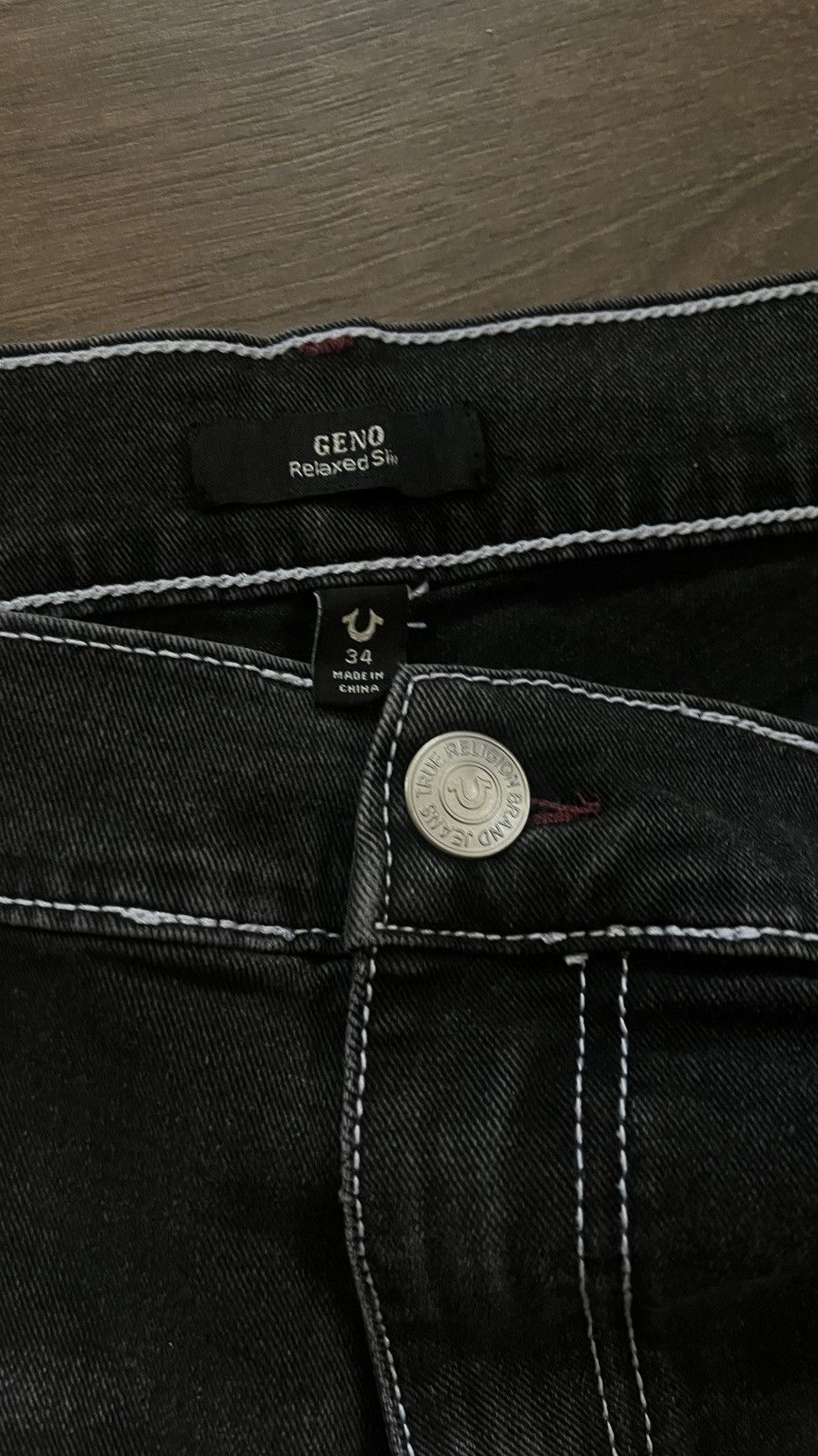 True Religion Dark Gray Trues Size US 34 / EU 50 - 3 Thumbnail
