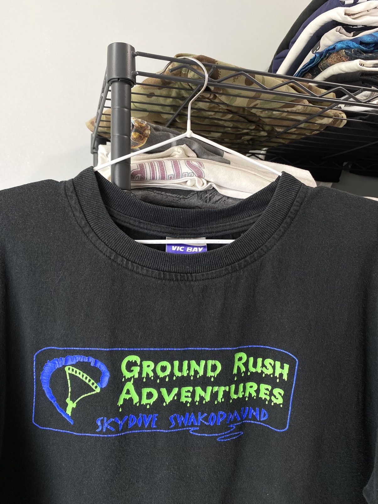 Vintage 1990’s Vintage Skydive Art T Shirt Size US L / EU 52-54 / 3 - 3 Thumbnail