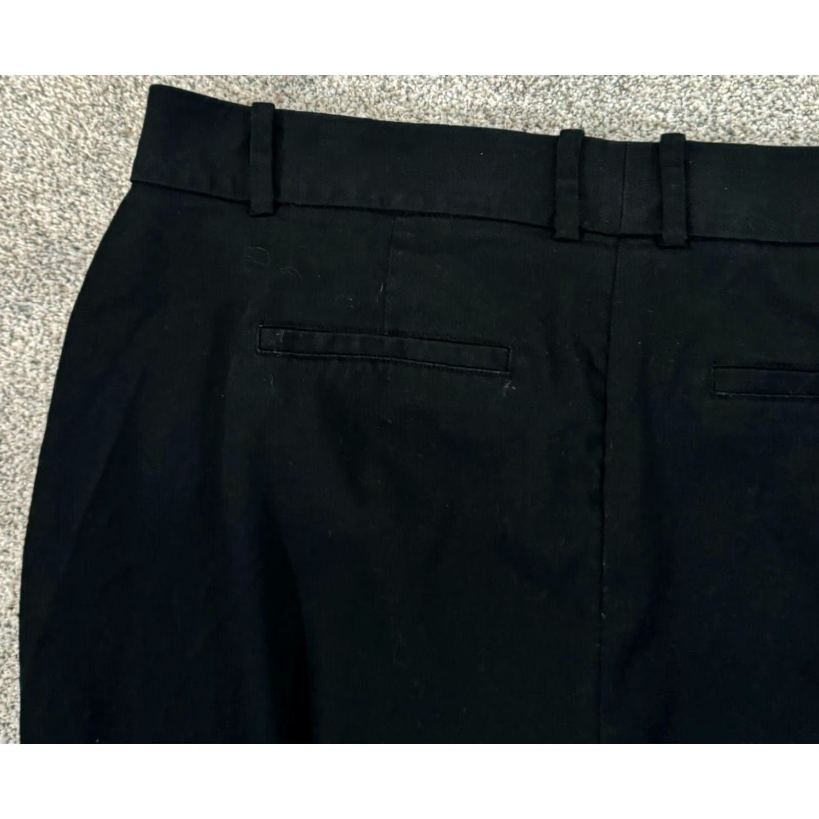 Vintage Ava & Viv Cropped Pants Women Size 17 Office Minimalist Preppy Stretch High Rise Womens Size 38" / US 16 / IT 52 - 4 Thumbnail