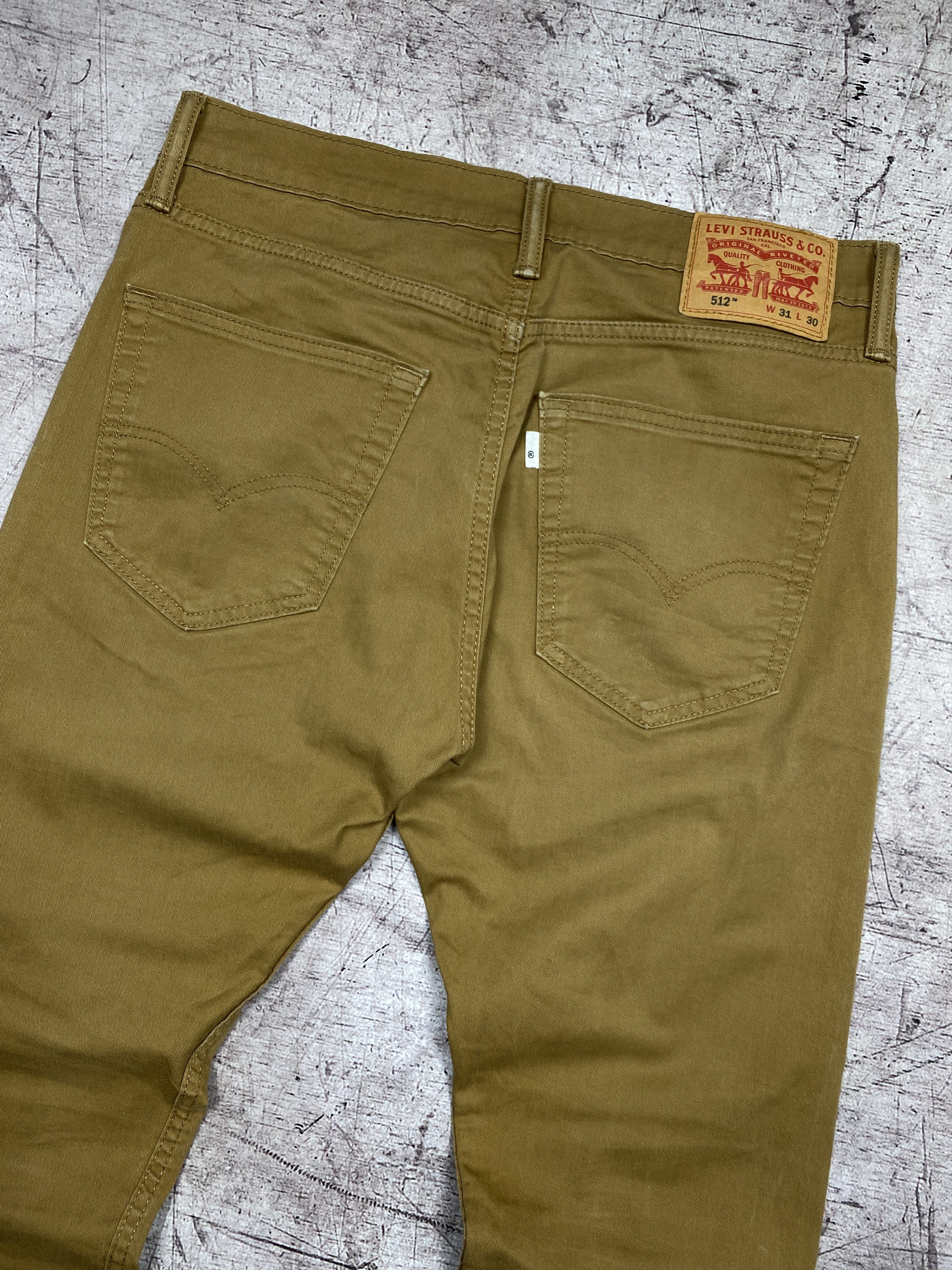 Levi's × Vintage Levis 512 Vintage Mens Denim Pants Y2K Jeans Size US 31 - 2 Thumbnail