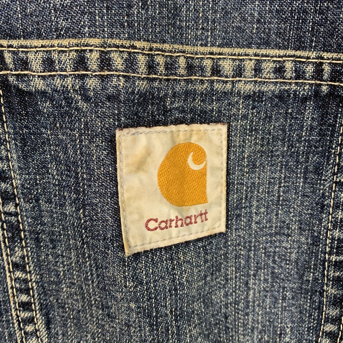 Carhartt Vintage Carhatt Denim Chore Jacket Size US L / EU 52-54 / 3 - 15 Thumbnail