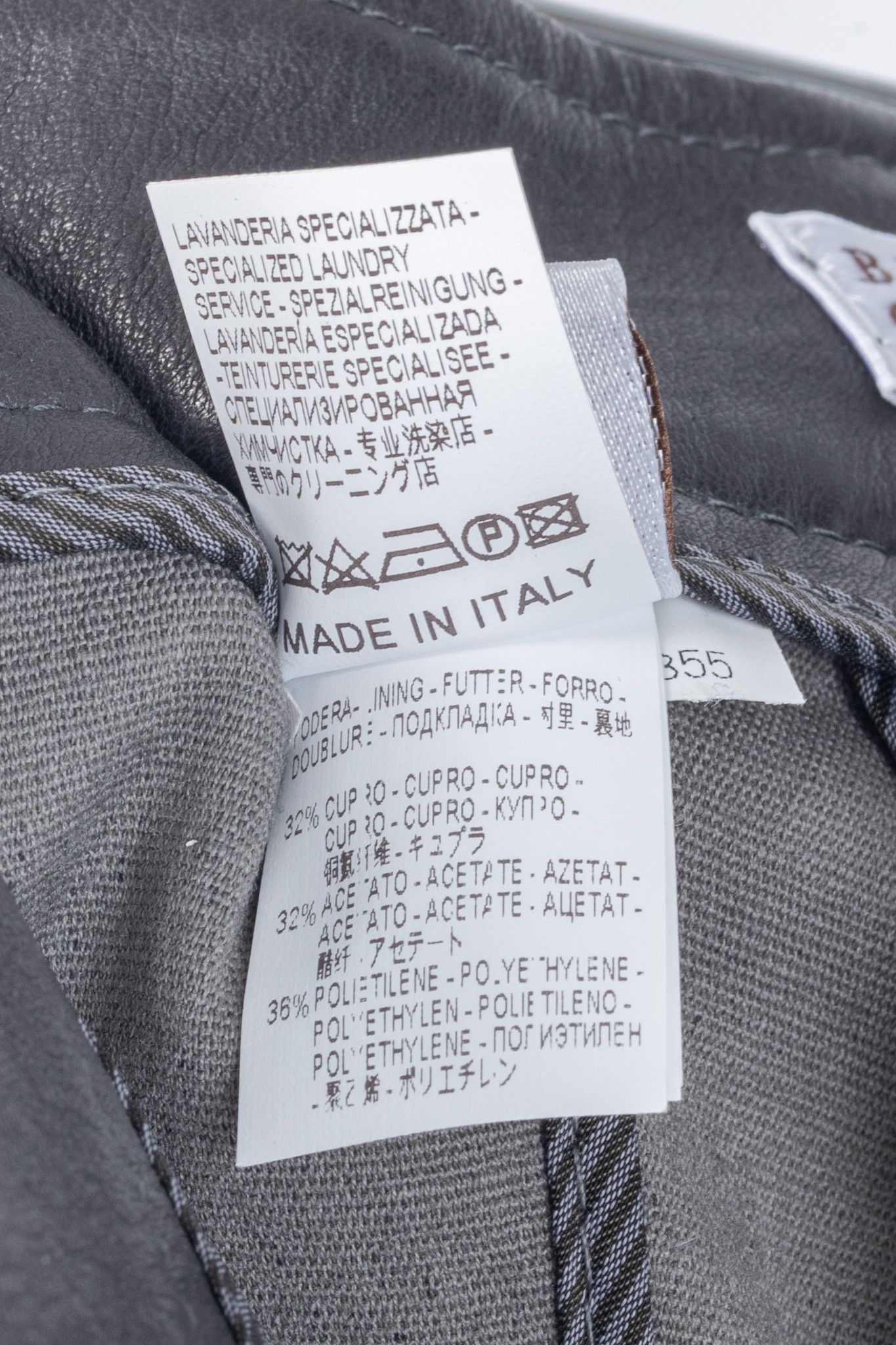 Brunello Cucinelli Brunello Cucinelli Grey Leather Quilted Moto Skinny Pants Size 27" / US 4 / IT 40 - 15 Thumbnail