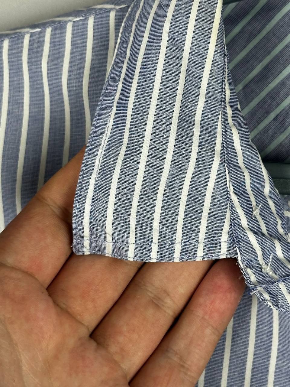 Paul Smith Paul Smith Designer Luxury Striped Cotton Shirt Size US L / EU 52-54 / 3 - 7 Thumbnail