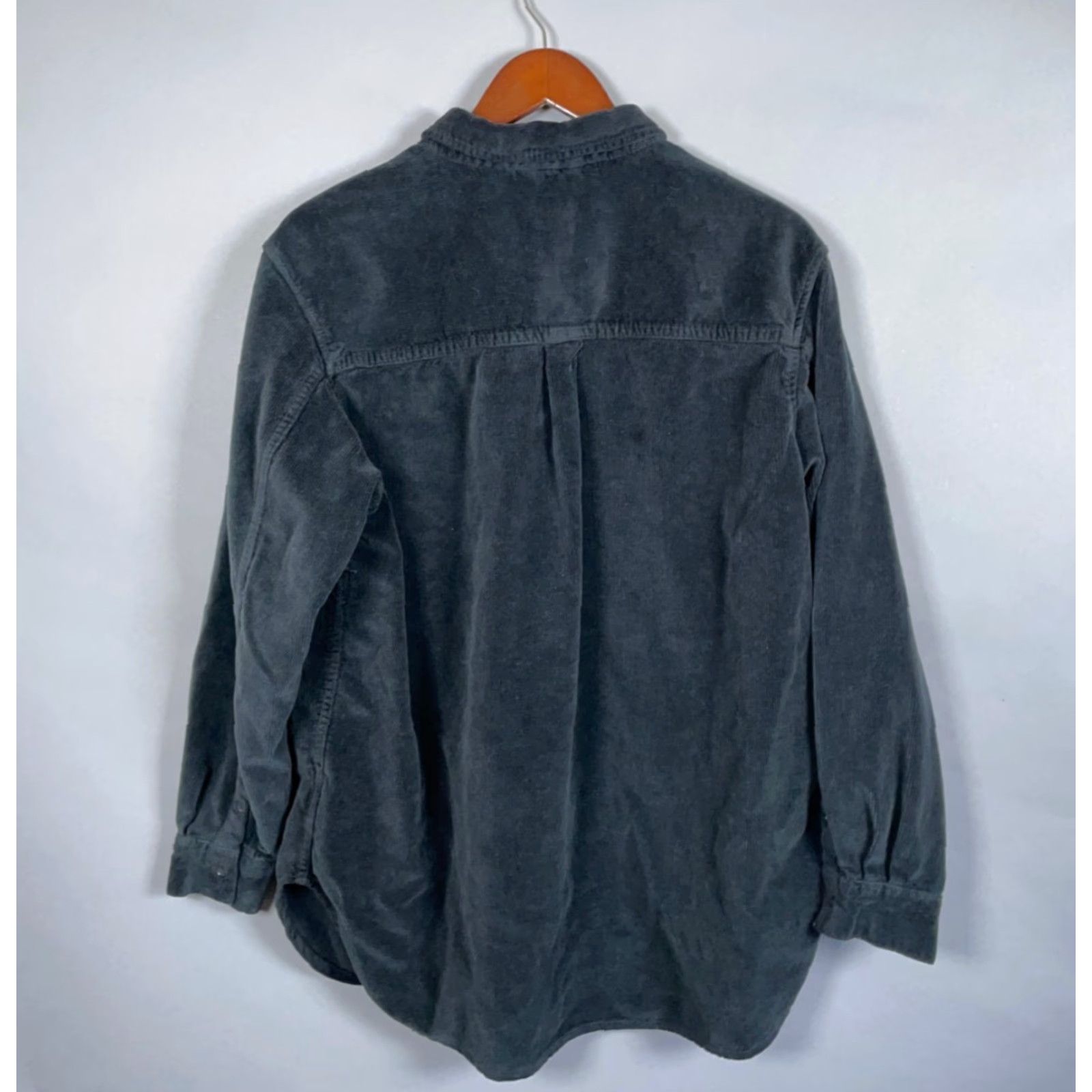 Zara VINTAGE Zara Corduroy Shirt Men Medium Black Casual Western Cowboy 90s Size US M / EU 48-50 / 2 - 3 Thumbnail
