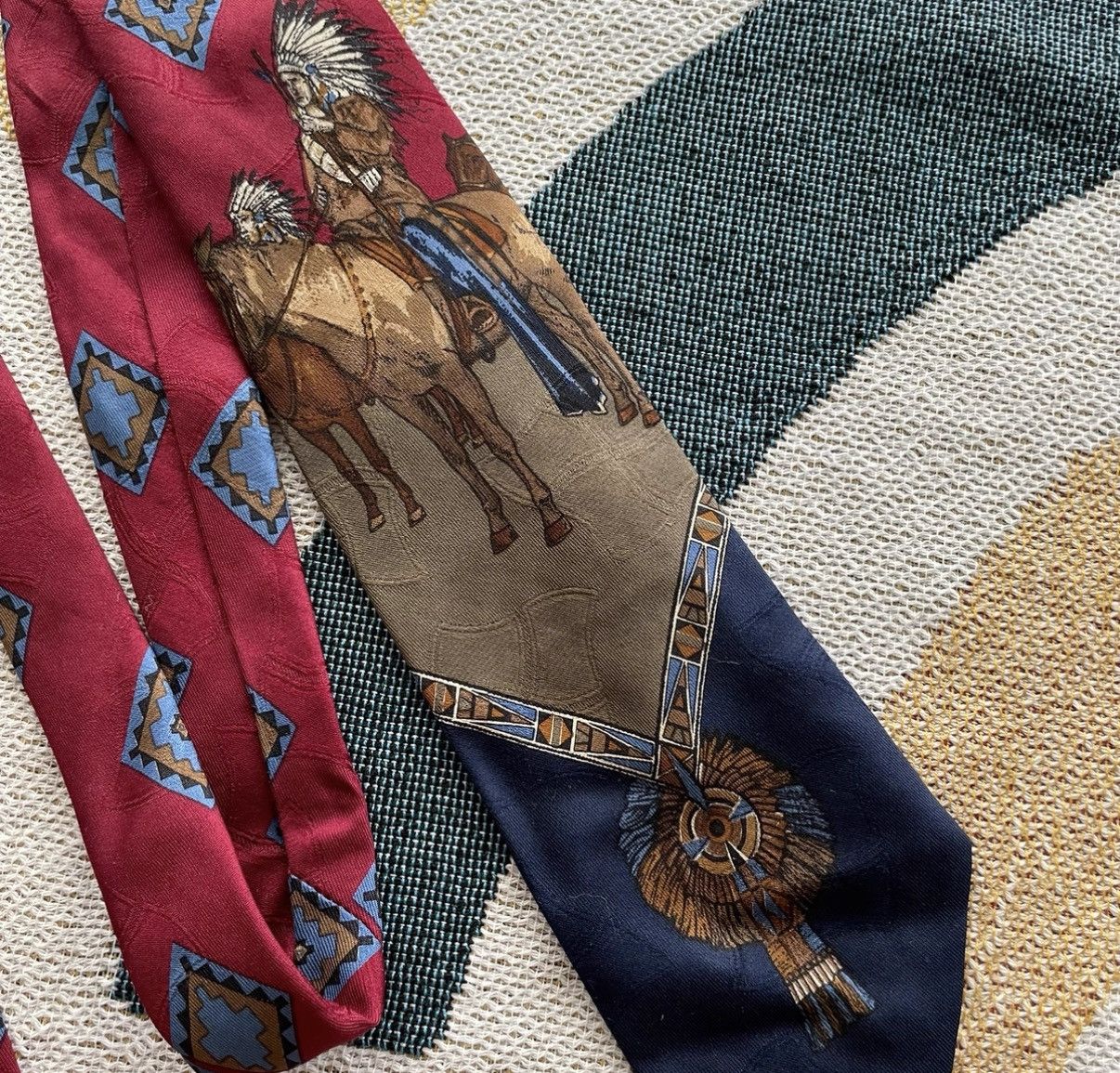 Polo Ralph Lauren Ralph Lauren Polo Indian Chief Tie K22 Size ONE SIZE - 2 Thumbnail