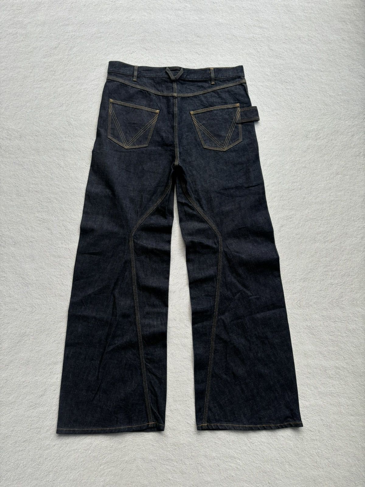 Bottega Veneta Bottega Veneta men Wide Leg Size 50 Denim Size US 35 - 5 Thumbnail