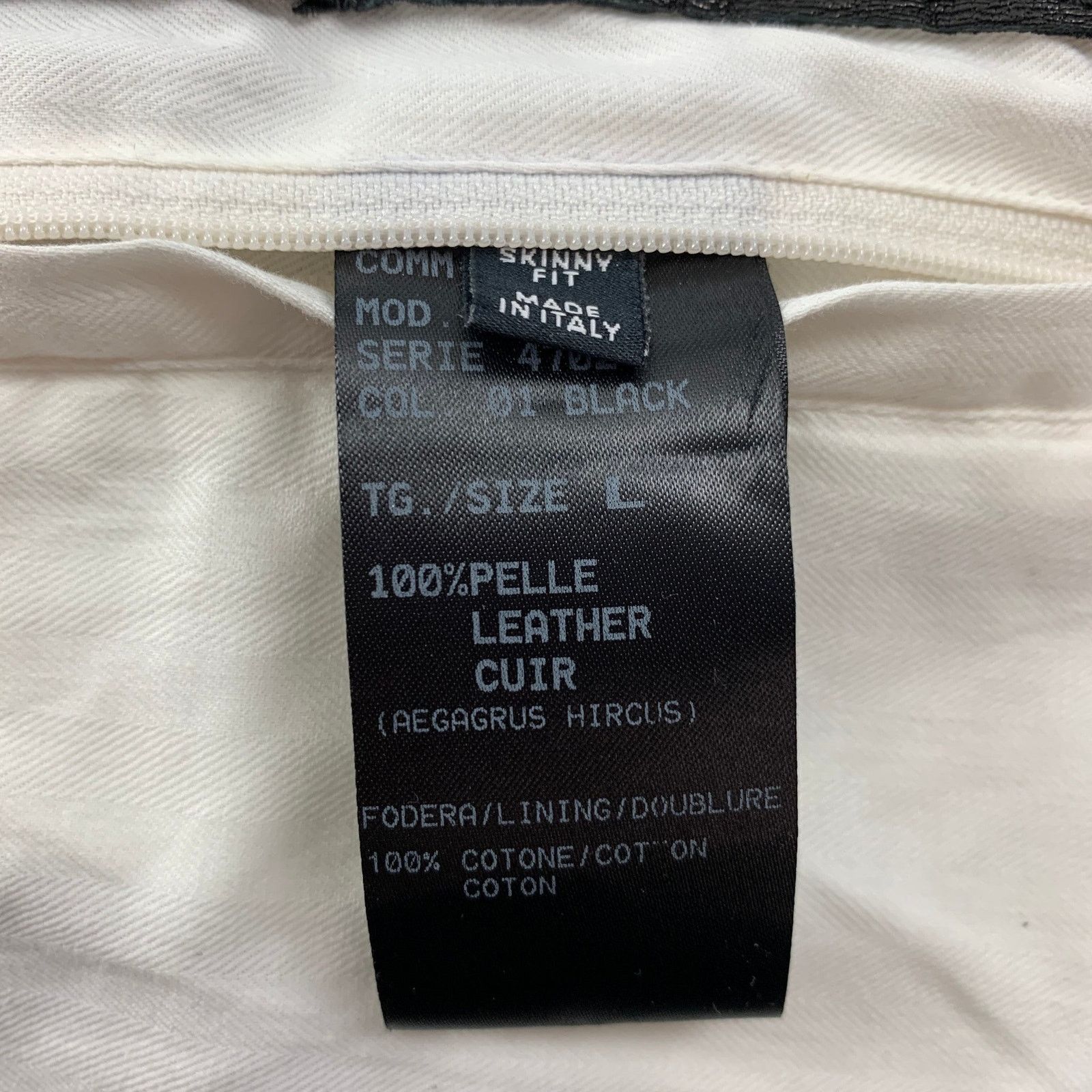 Neil Barrett NEIL BARRETT Size L Black Distressed Leather Bomber Jacket Size US L / EU 52-54 / 3 - 5 Thumbnail
