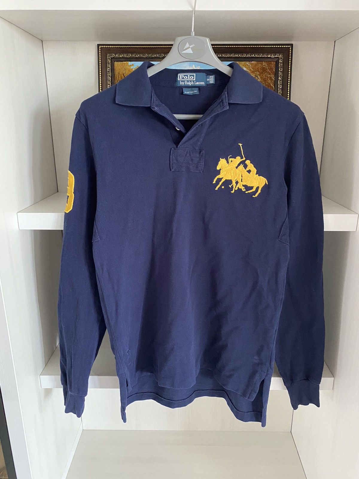 Polo Ralph Lauren Vintage Polo Ralph Lauren Rugby Big Logo #3 Y2k Rare BigPony Size US S / EU 44-46 / 1 - 2 Thumbnail
