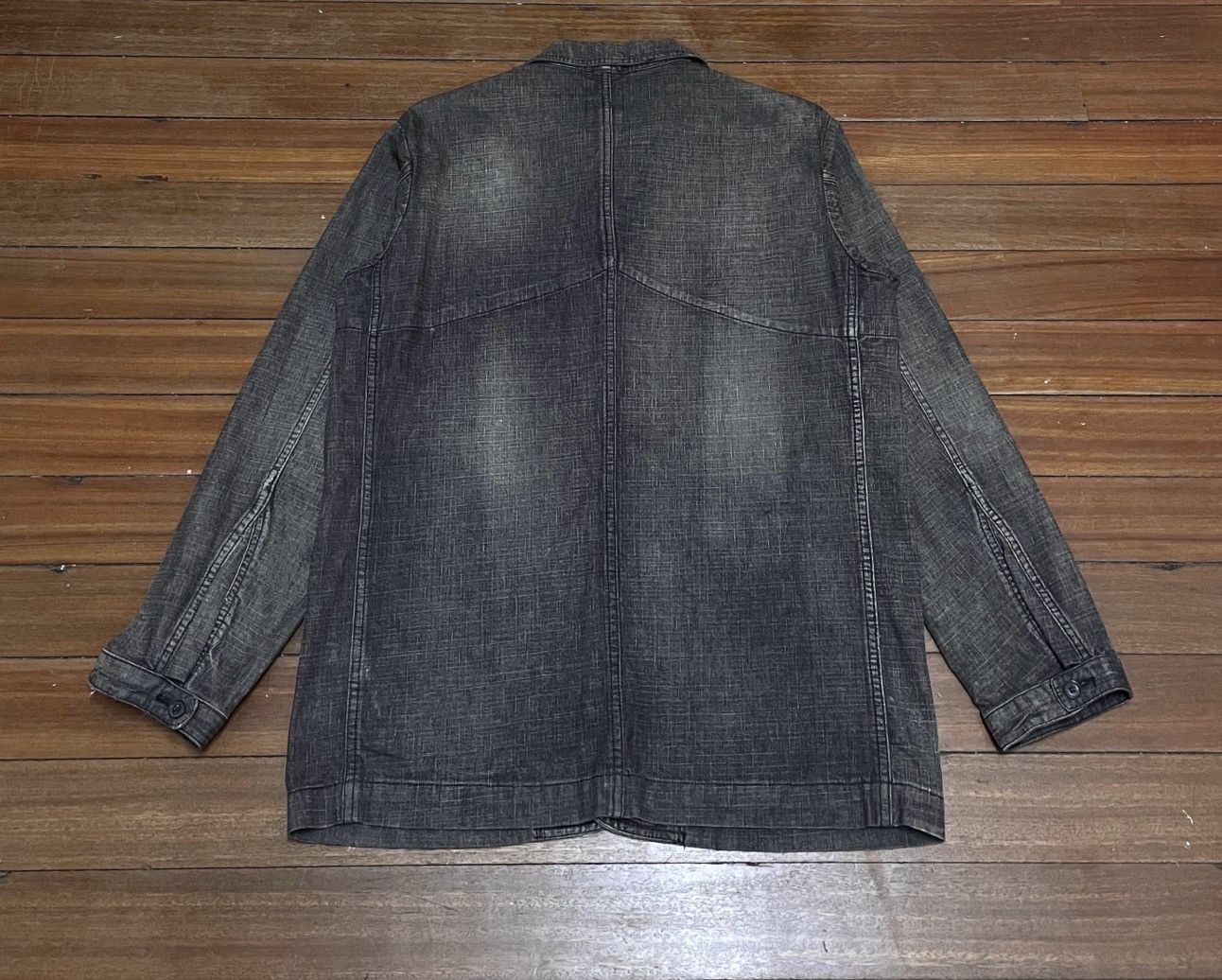 Japanese Brand × Le Grande Bleu (L.G.B.) Rare Design Vintage Brand Three Style Tactical Jacket 1990s Size US L / EU 52-54 / 3 - 2 Thumbnail