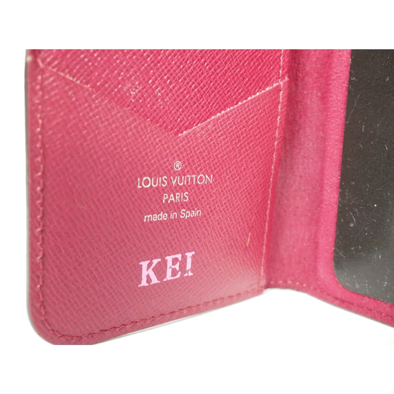 Louis Vuitton Louis Vuitton Fuchsia Epi Etui iPhone X Size ONE SIZE - 5 Thumbnail