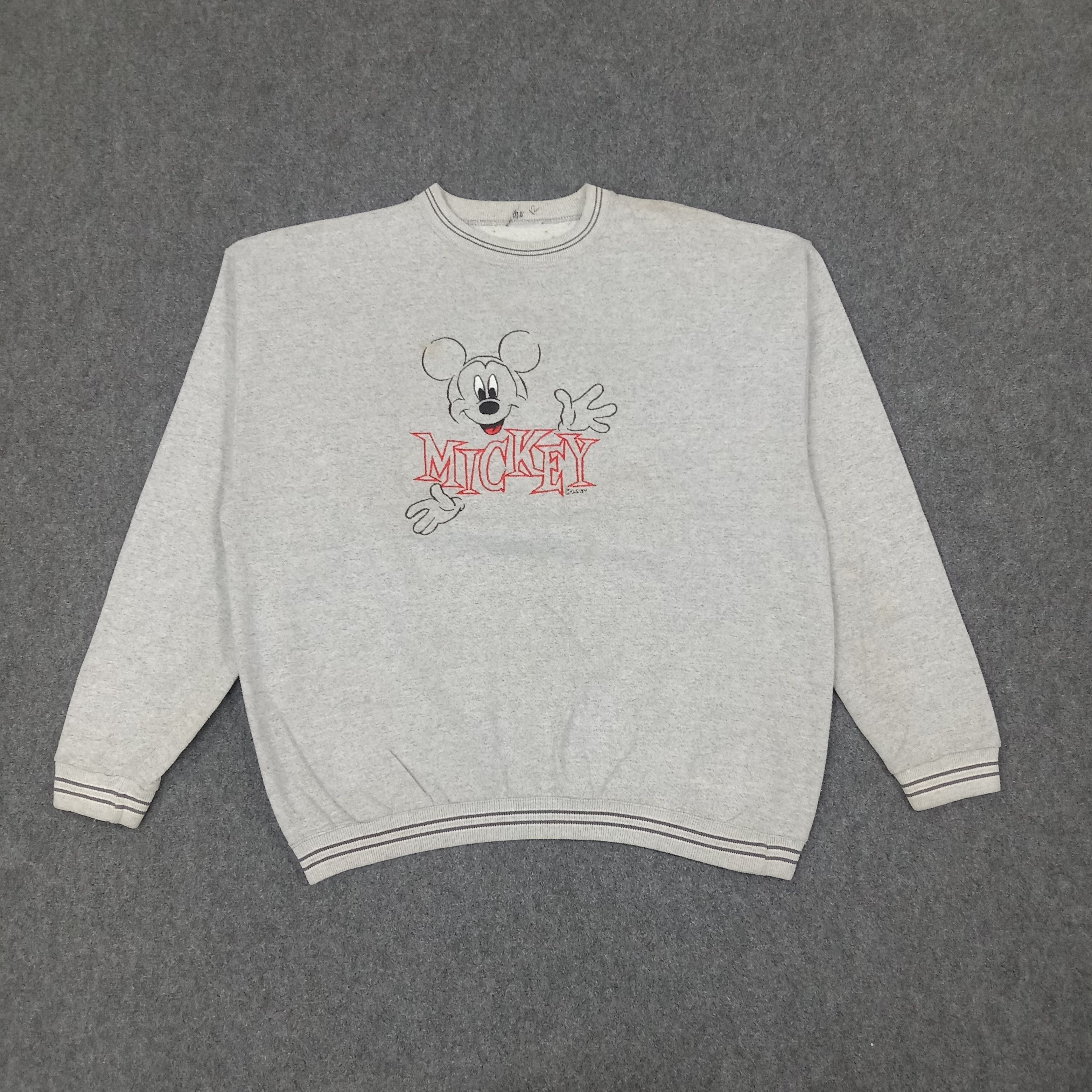 Disney Mickey Mouse American Cartoon Sweatshirt C236N9 Size US XL / EU 56 / 4 - 1 Thumbnail