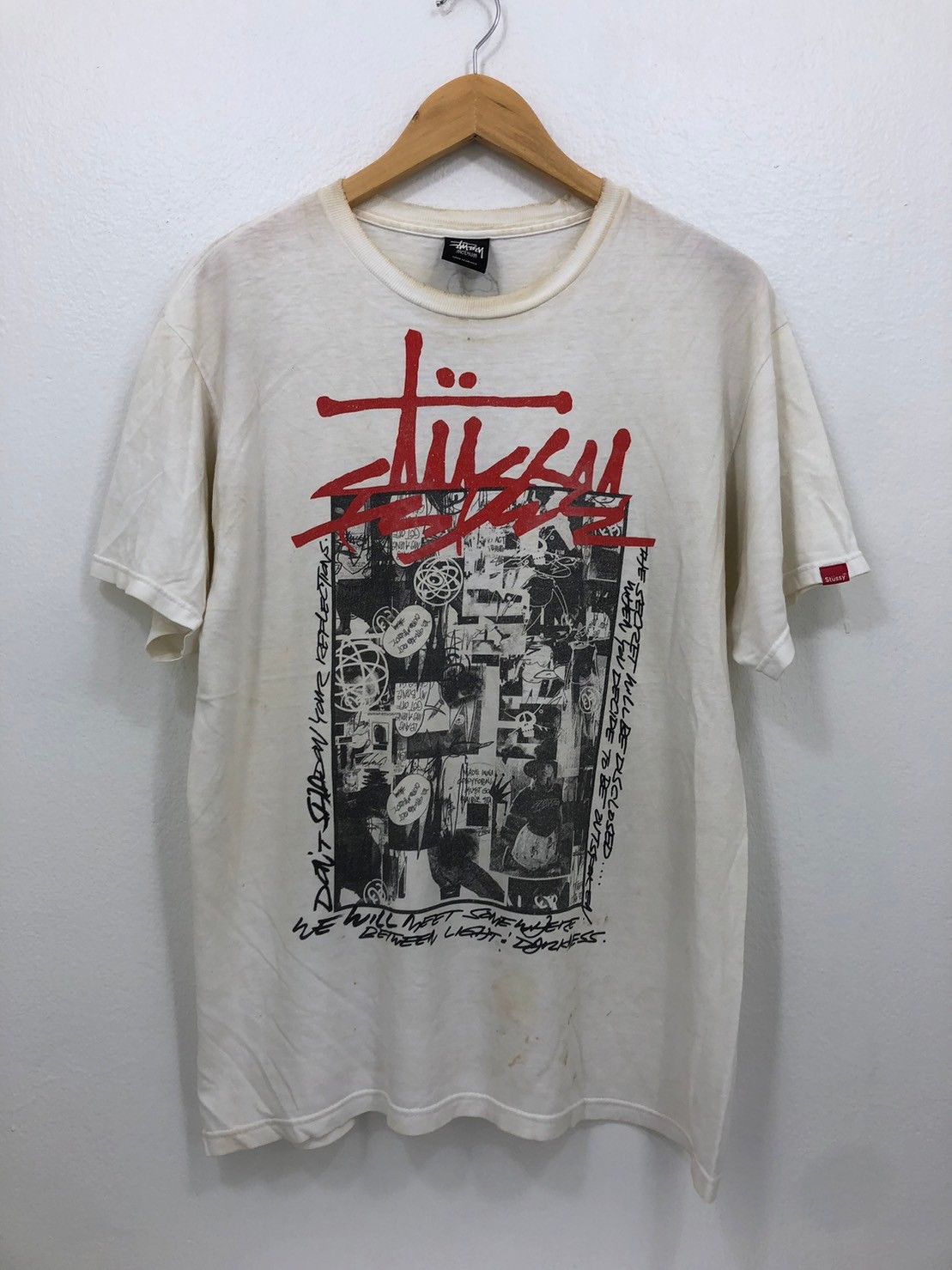 Futura × Stussy × Vintage Stüssy shirt Futura Stussy Size US M / EU 48-50 / 2 - 2 Thumbnail