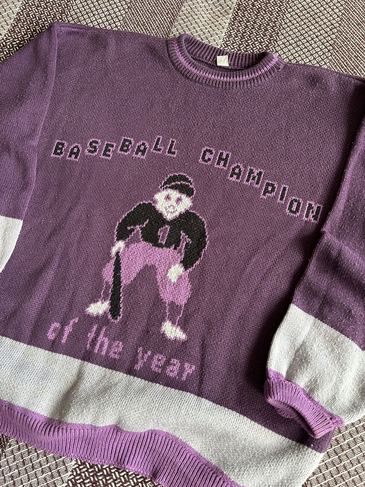 Vintage Vintage Boxy Fit Big Logo Crewneck Y2K Sweater Size XL Size US XL / EU 56 / 4 - 3 Thumbnail