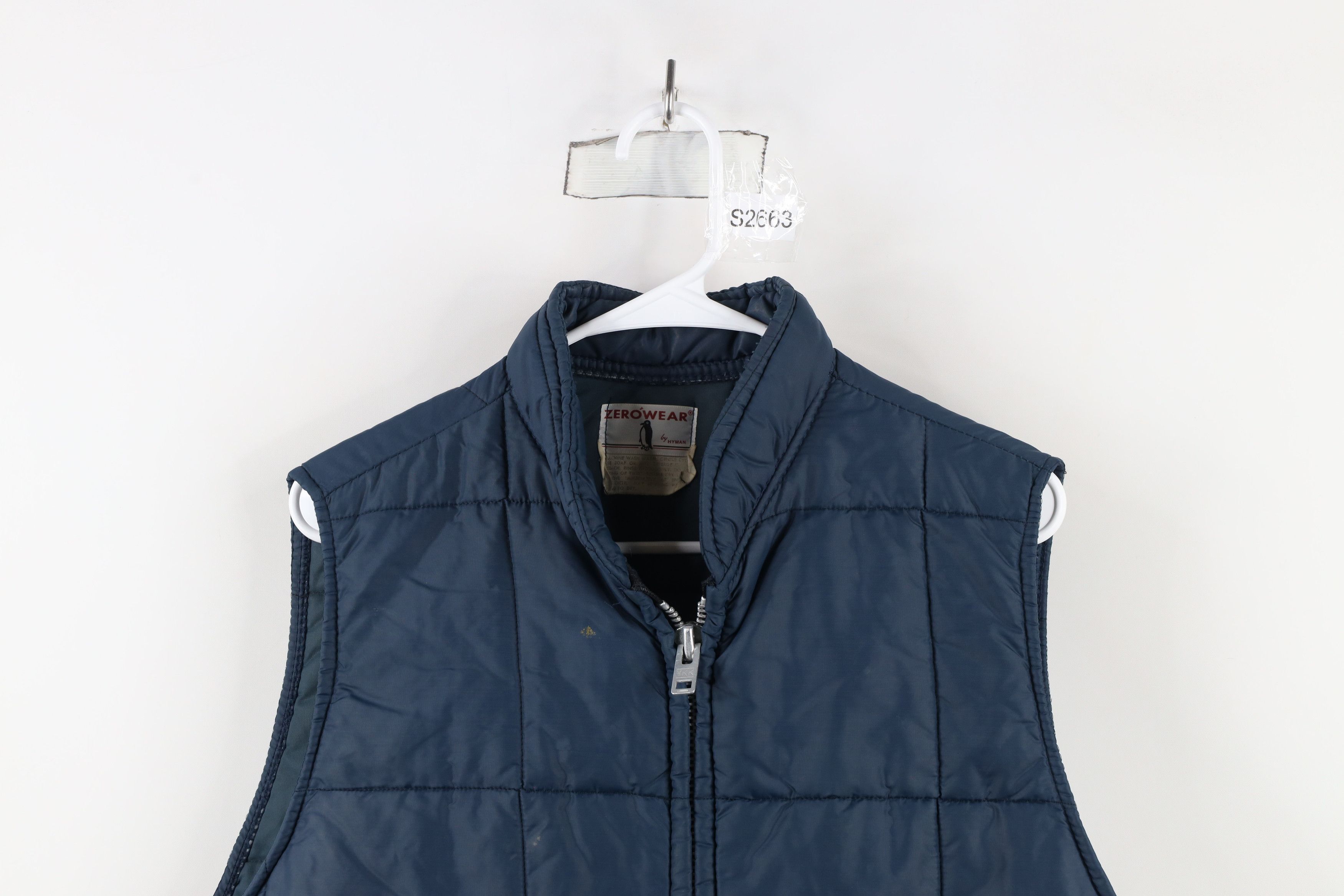 Vintage Vintage 70s Streetwear Workwear Puffer Vest Jacket USA Size US M / EU 48-50 / 2 - 2 Thumbnail