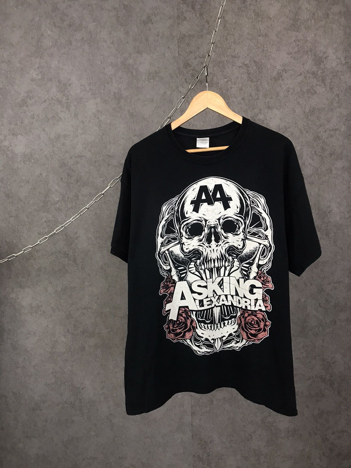 Band Tees Asking Alexandria rock band tee Size US XL / EU 56 / 4 - 1 Thumbnail