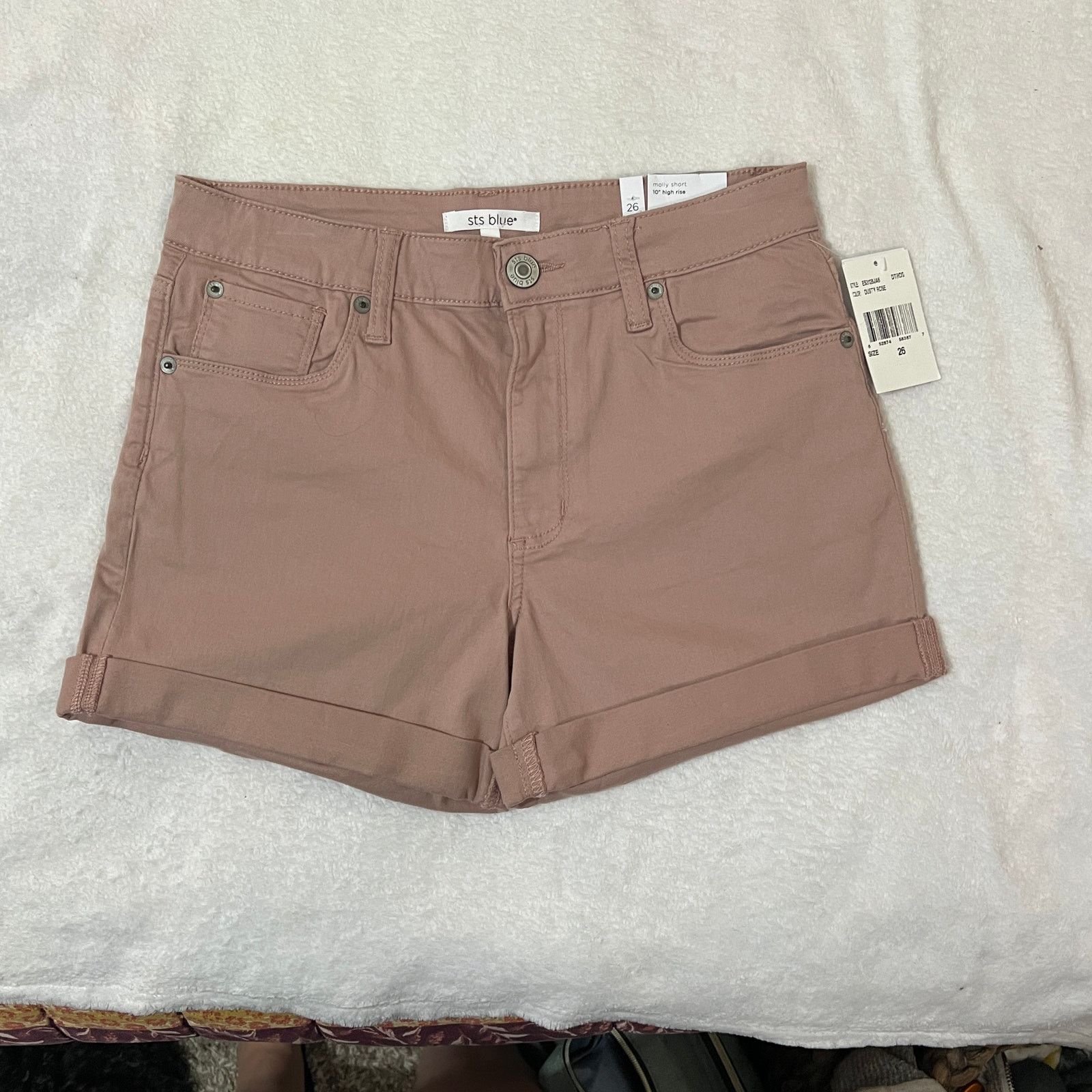 Other Molly 10" High Rise Shorts - Stitch Fix Rolled Cuff 5 Pocket Size 26" / US 2 / IT 38 - 12 Thumbnail