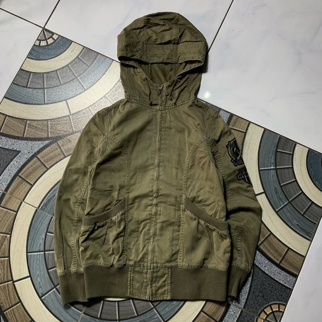 Hysteric Glamour Hysteric Glamour Patchwork Military Jacket Size US S / EU 44-46 / 1 - 1 Thumbnail