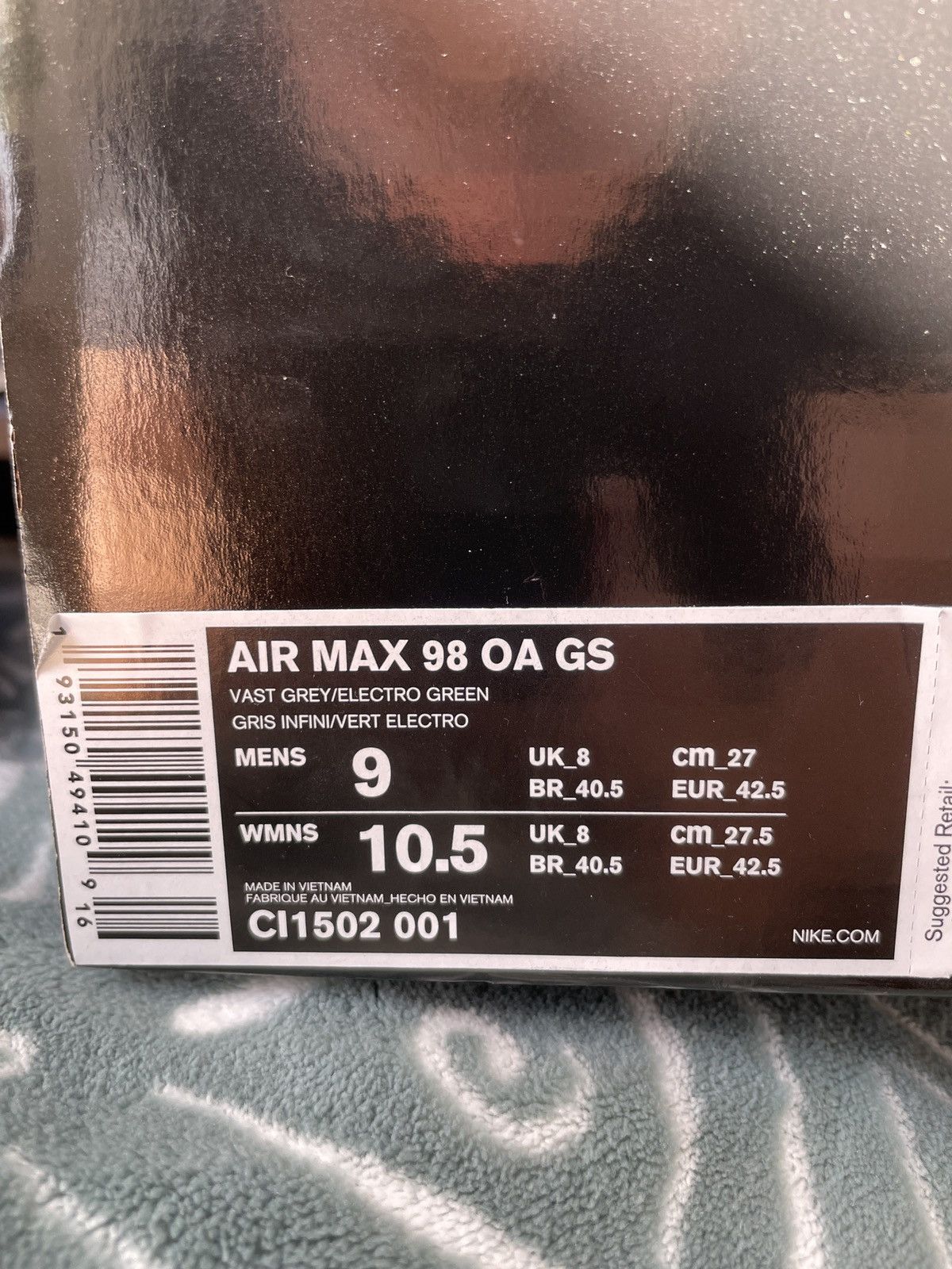 Nike Nike Air Max 98 On Air NYC La Mezcla Size US 9 / EU 42 - 10 Thumbnail