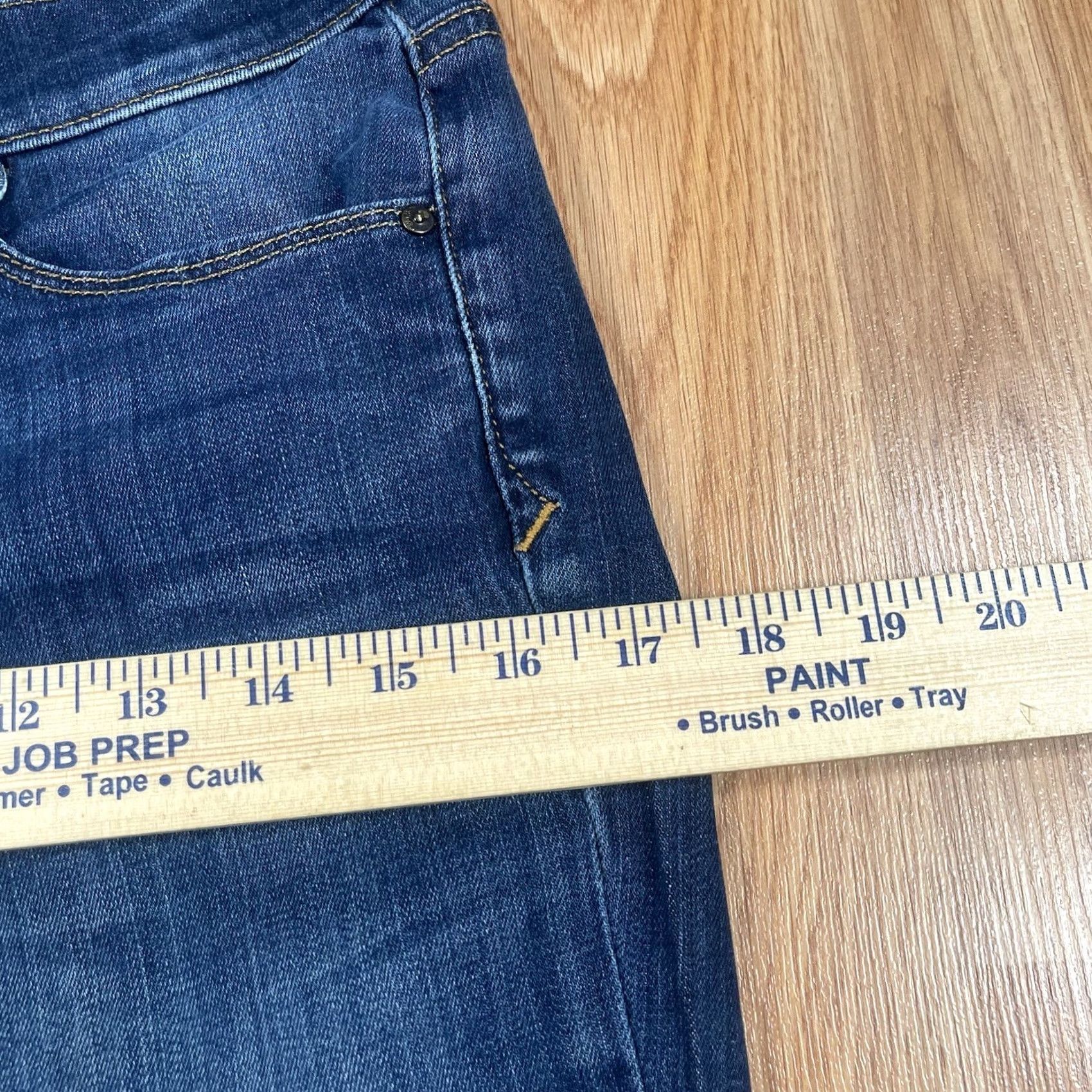 Gap Gap 1969 Jeans Womens 27R Legging Jean Stretch Blue Medium Wash Denim Pants Size 27" / US 4 / IT 40 - 6 Thumbnail