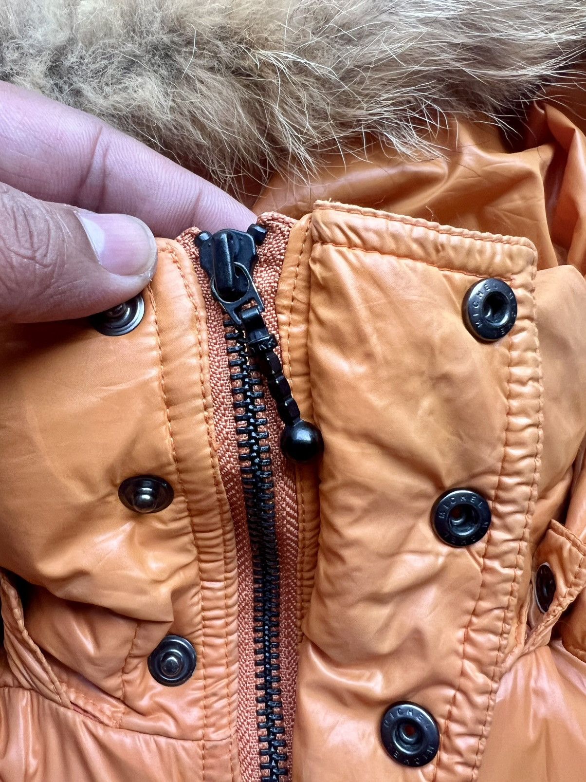 If Six Was Nine Vintage Nicole Club For Men Faux Fur Flame Hoodie Jacket Size US L / EU 52-54 / 3 - 13 Thumbnail