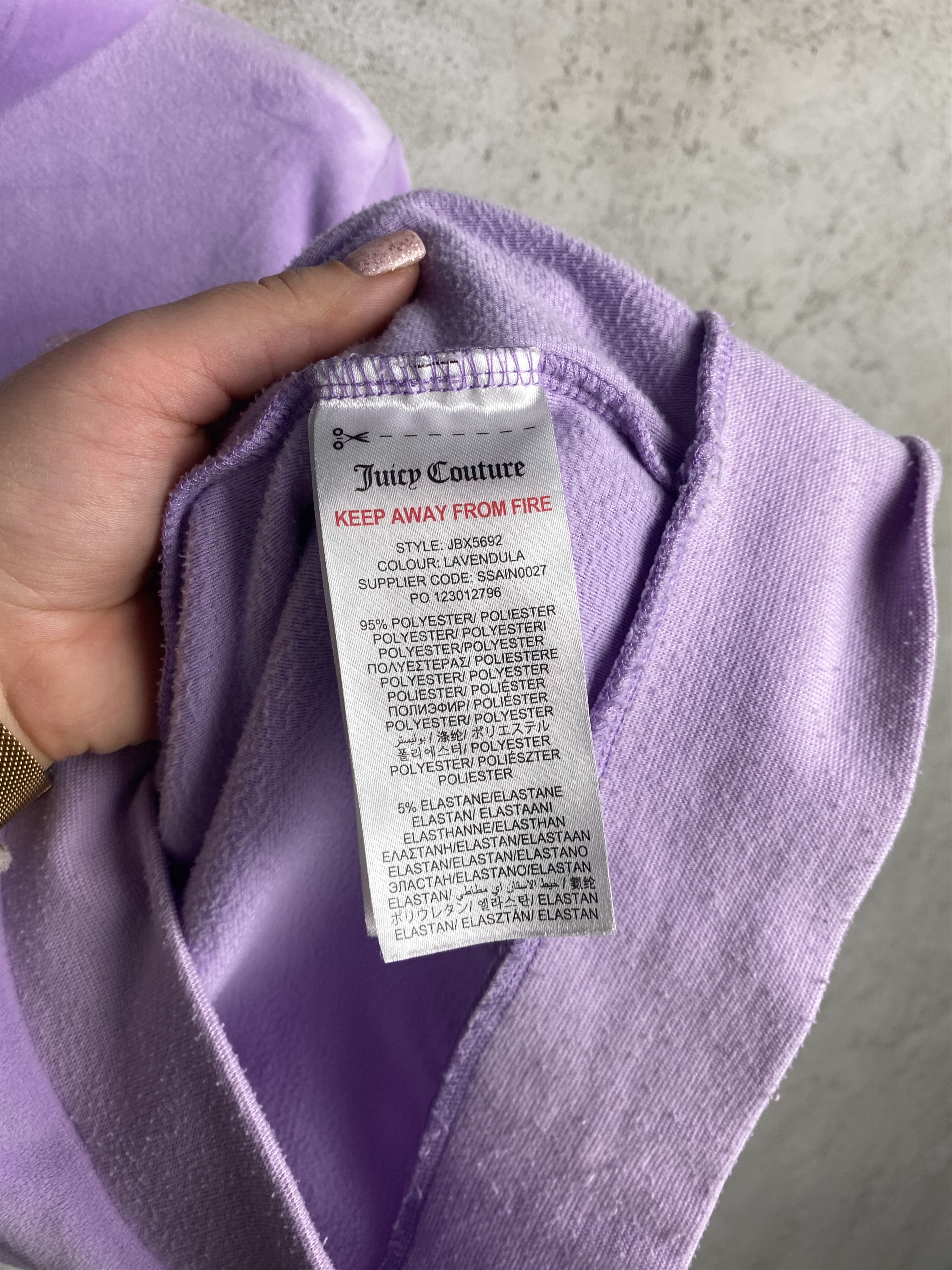 Juicy Couture Juicy Couture zip-up hoodie y2k 00s velvet velour Size XS / US 0-2 / IT 36-38 - 5 Thumbnail