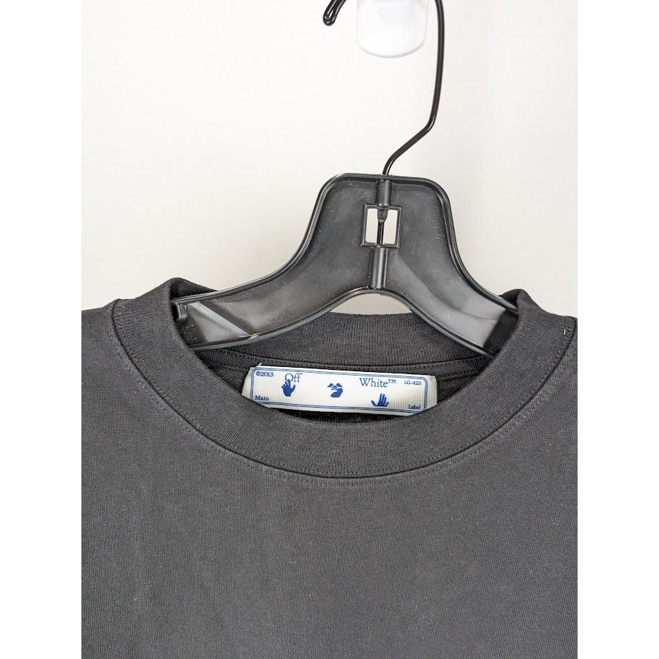 Off-White o1rshd1 Q:2 / Carav Arrow S/S Slim Tee in Black/White Size US XS / EU 42 / 0 - 5 Thumbnail