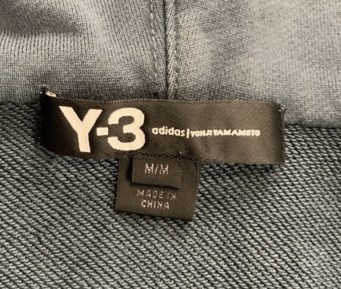 Y-3 Y-3 hoodie size M gray vintage Size US M / EU 48-50 / 2 - 2 Thumbnail